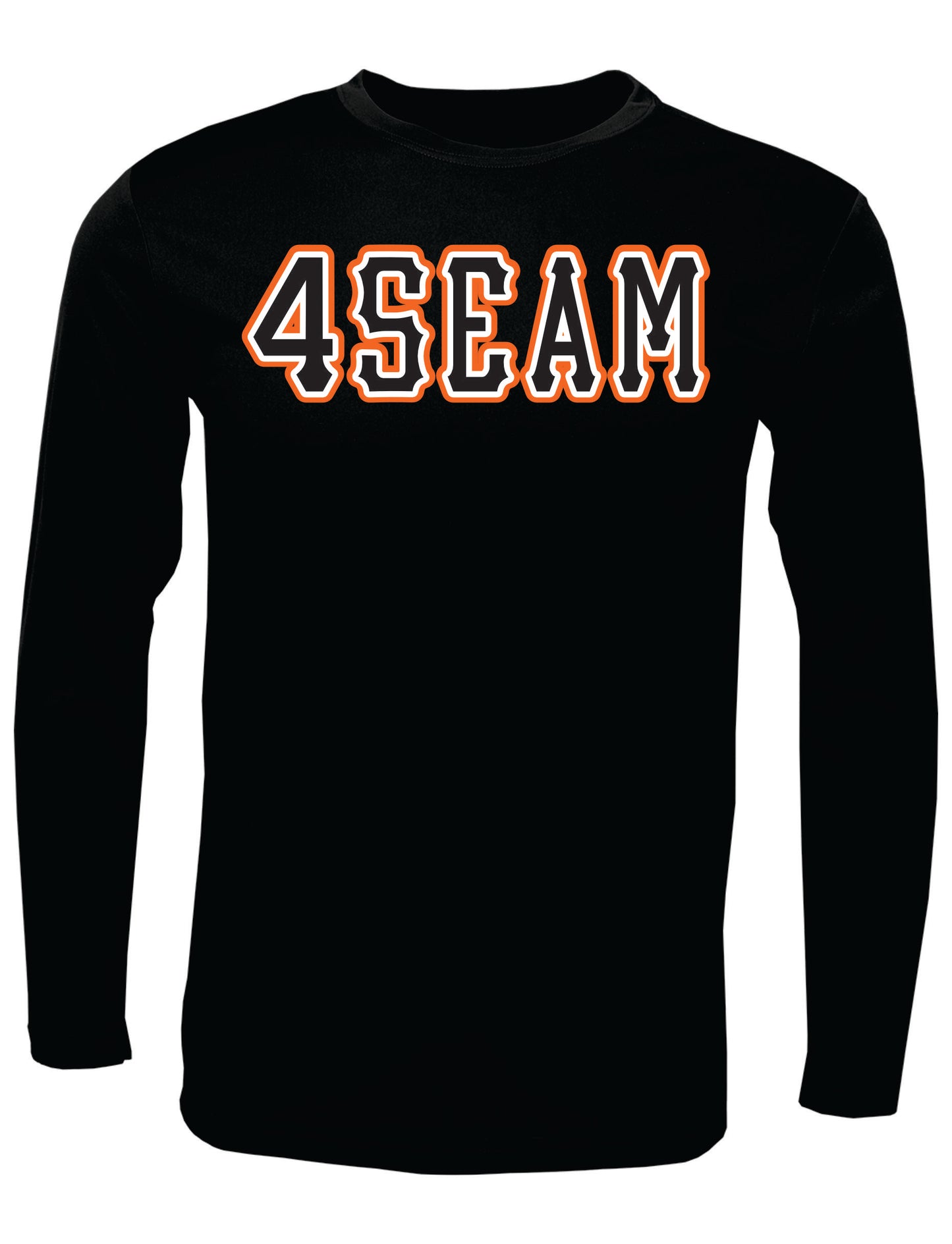 4Seam Baseball Cotton Long Sleeve T-Shirt