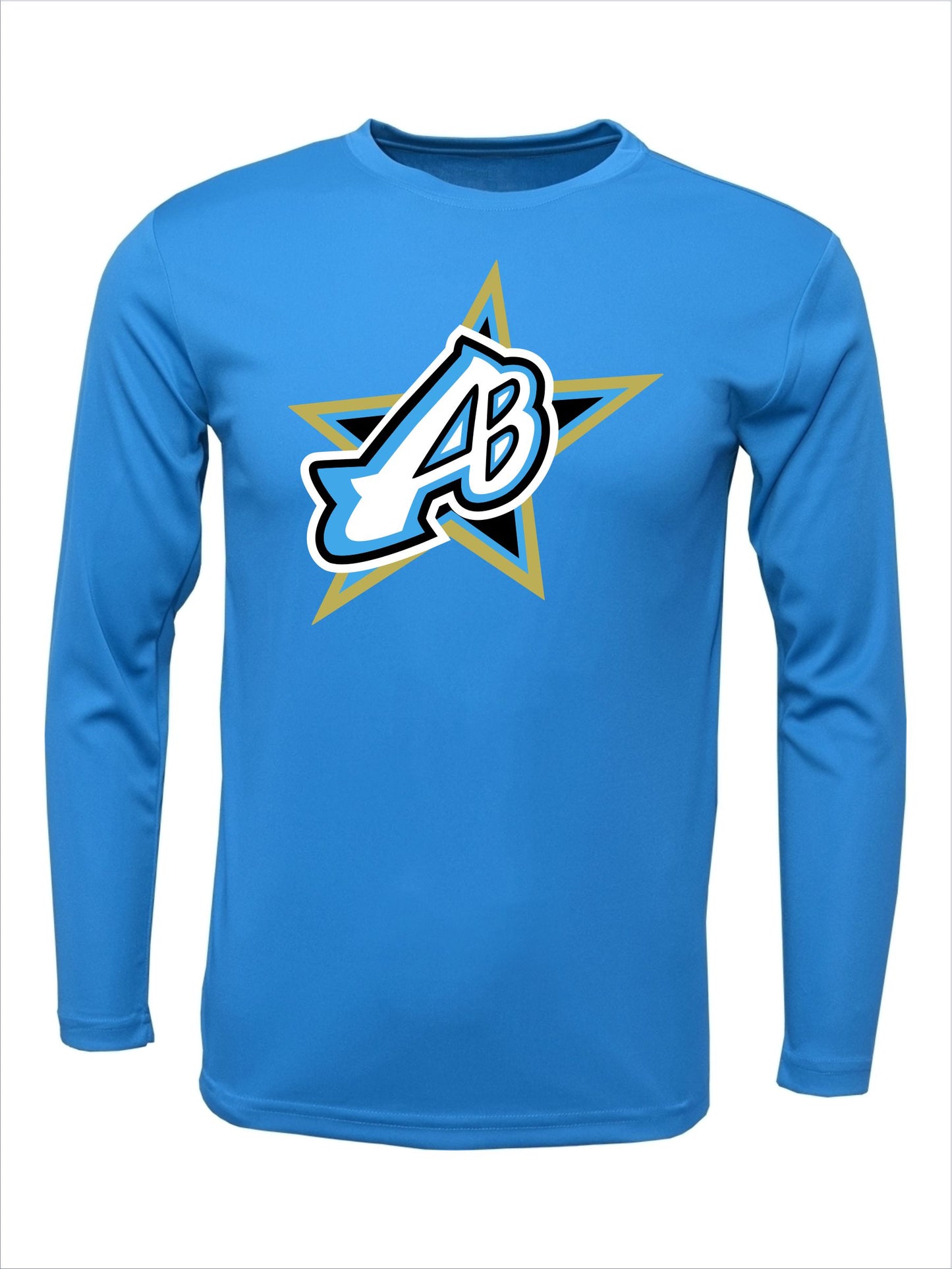 Long Sleeve "Centered Logo" Dri-Fit T-Shirt
