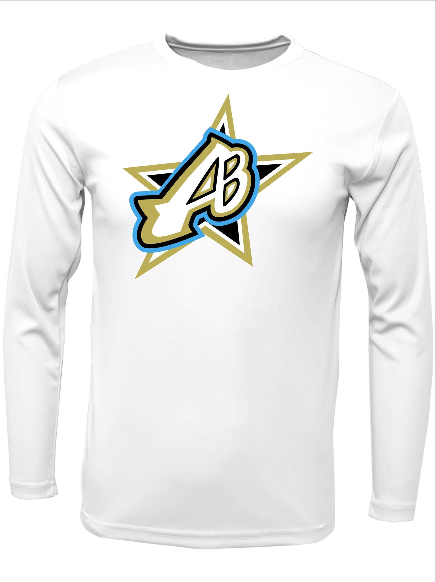 Long Sleeve "Centered Logo" Dri-Fit T-Shirt