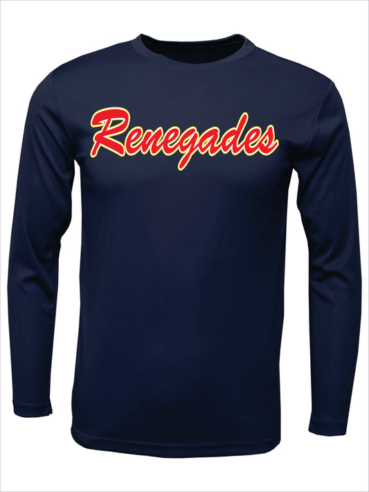 Renegades Baseball Cotton Long Sleeve T-Shirt