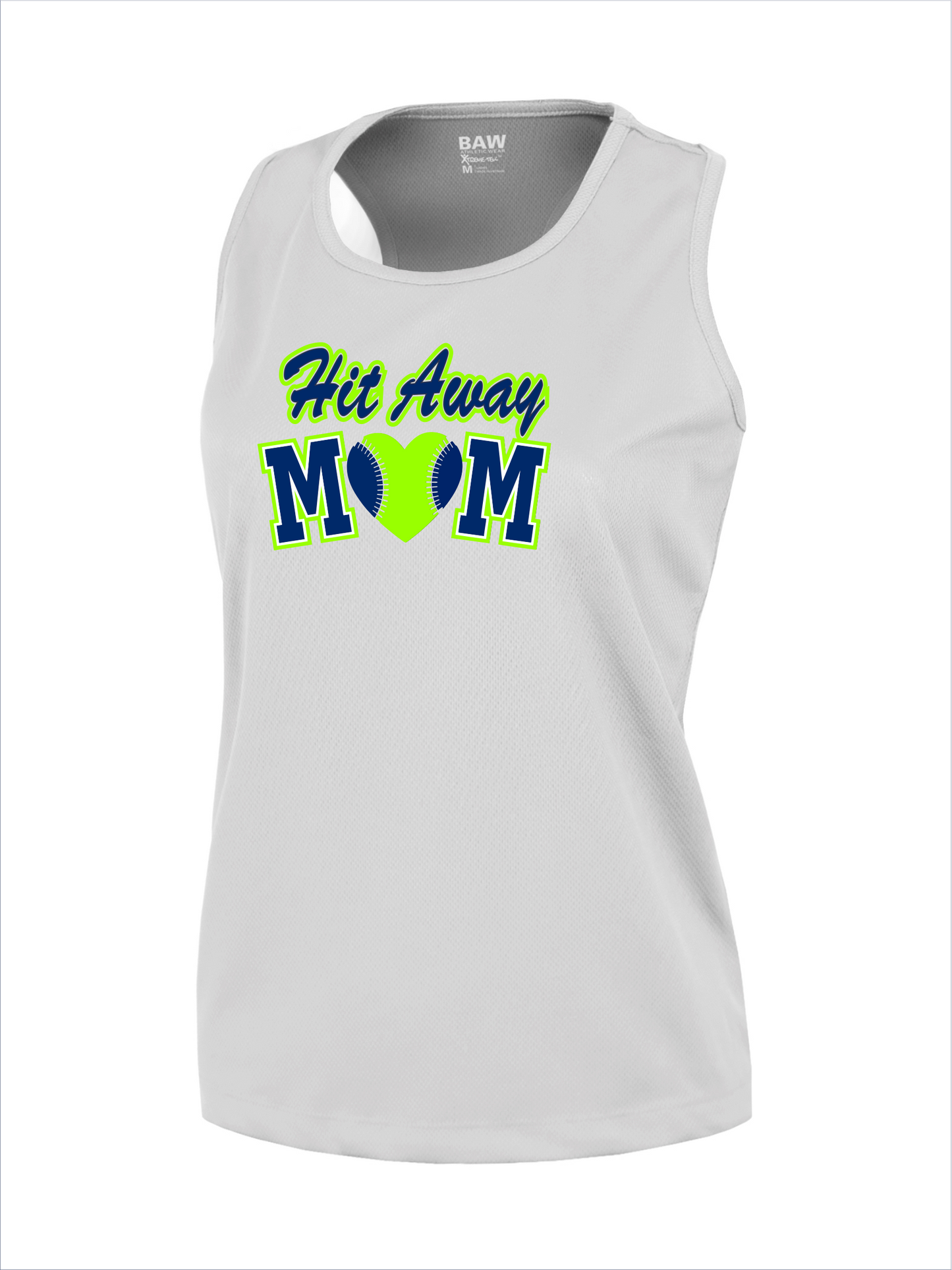 Hit Away Mom Women's Racerback Tank