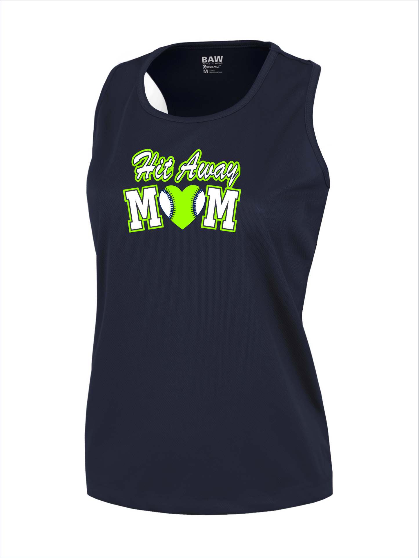Hit Away Mom Women's Racerback Tank