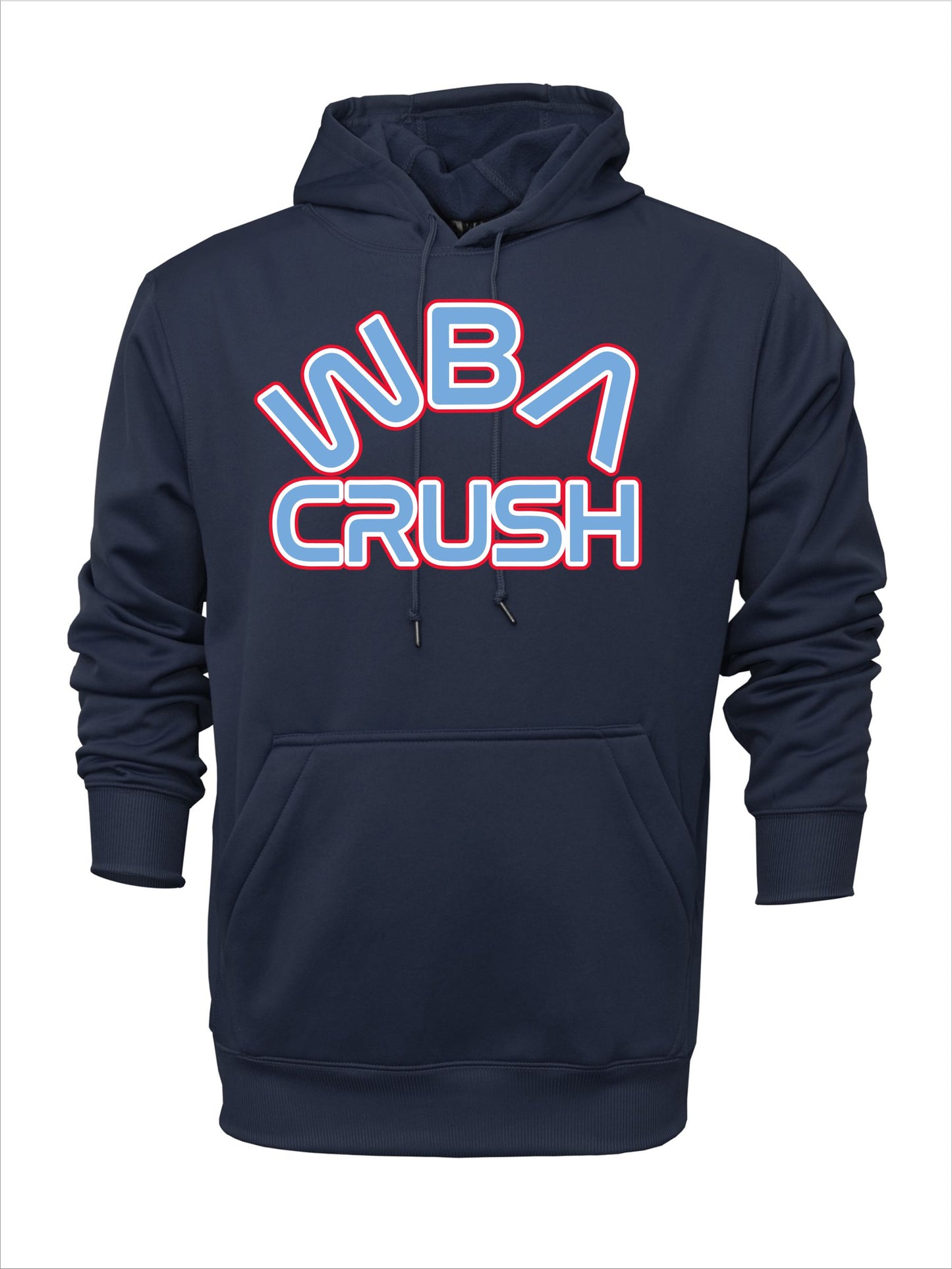 WBA Crush Baseball Polyester Hoodie