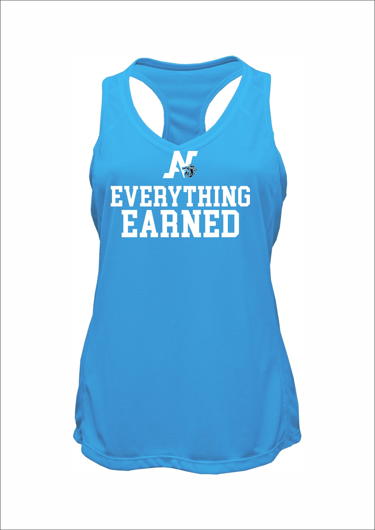New Age Baseball "Everything Earned" Racerback Tank
