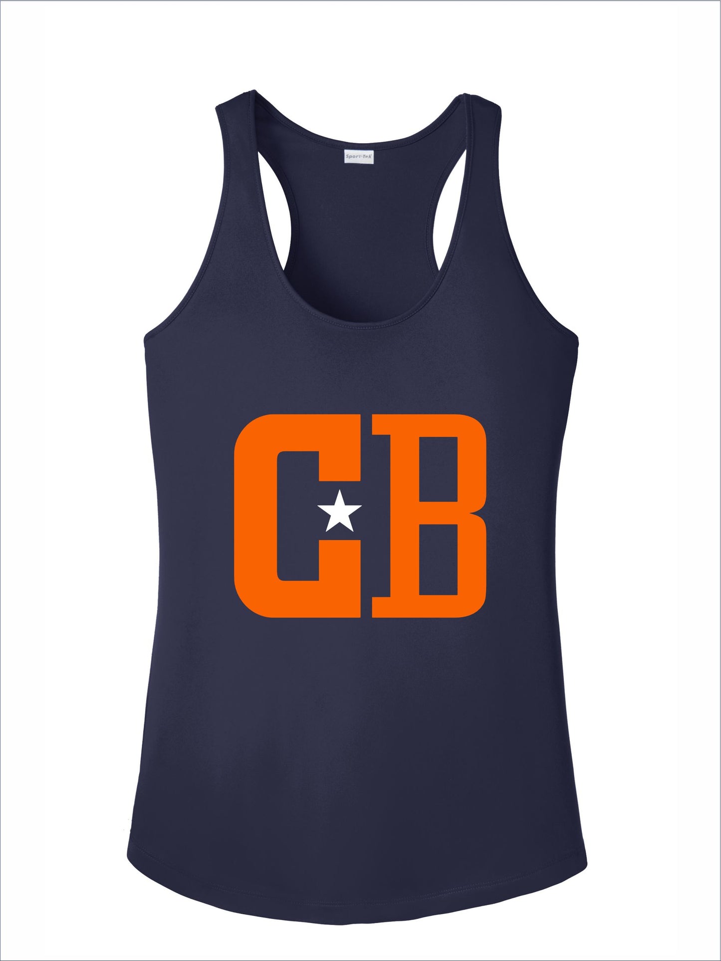 Cruz Baseball "CB" Racer Back Tank Top