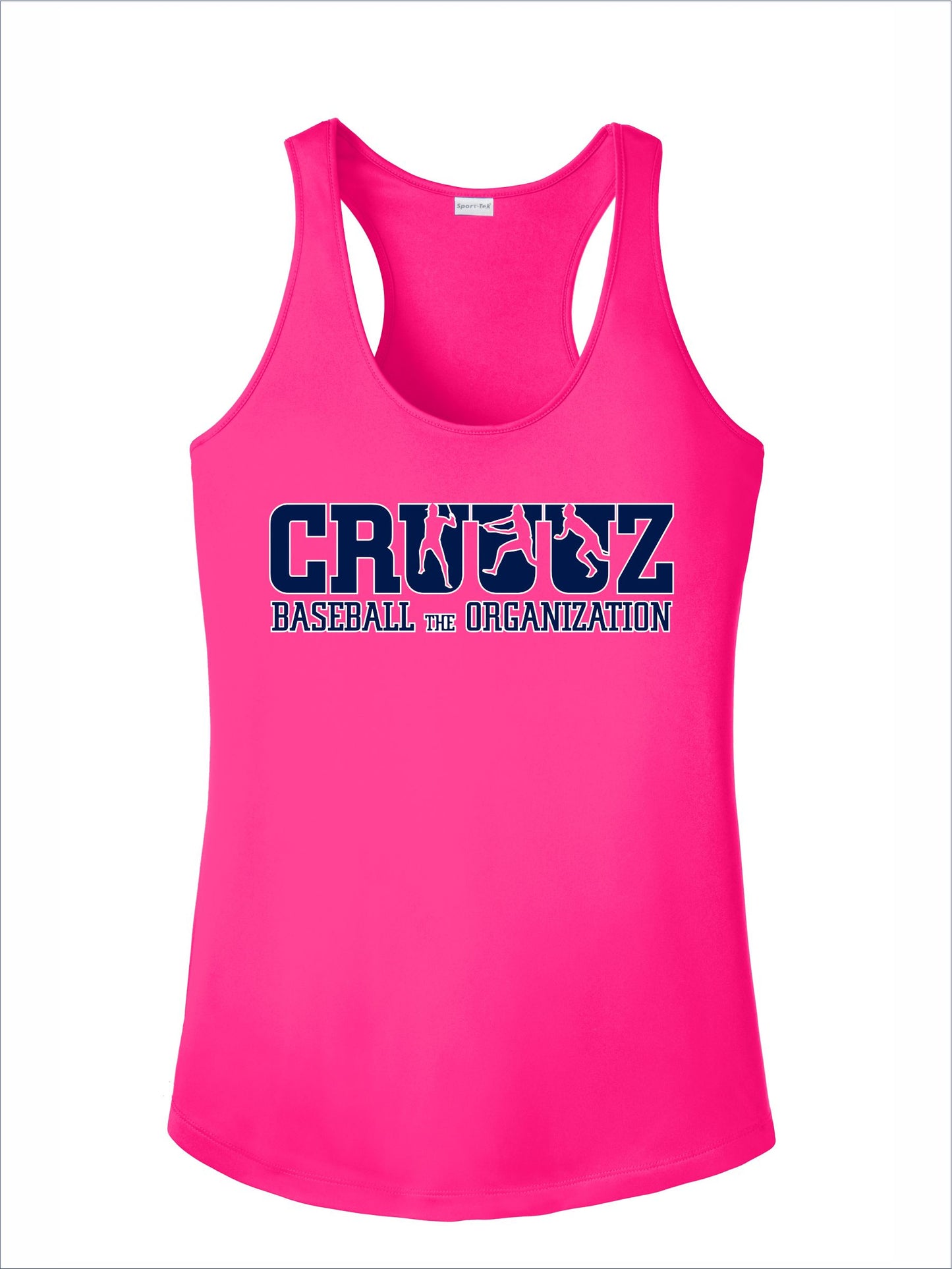 Cruz Baseball "Cruuuz" Racer Back Tank Top