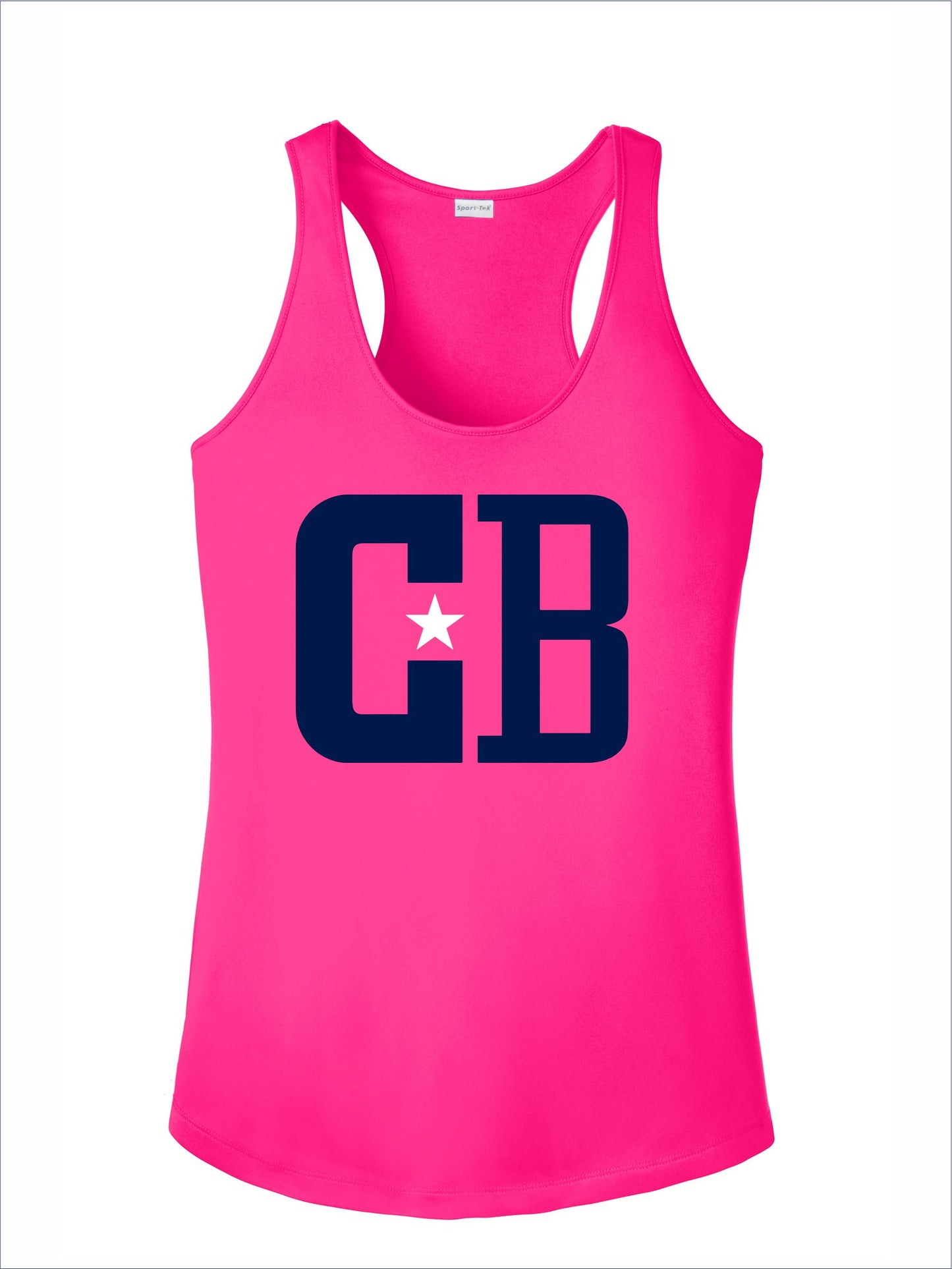 Cruz Baseball "CB" Racer Back Tank Top
