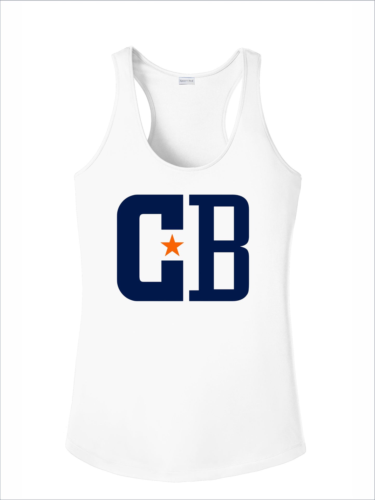 Cruz Baseball "CB" Racer Back Tank Top