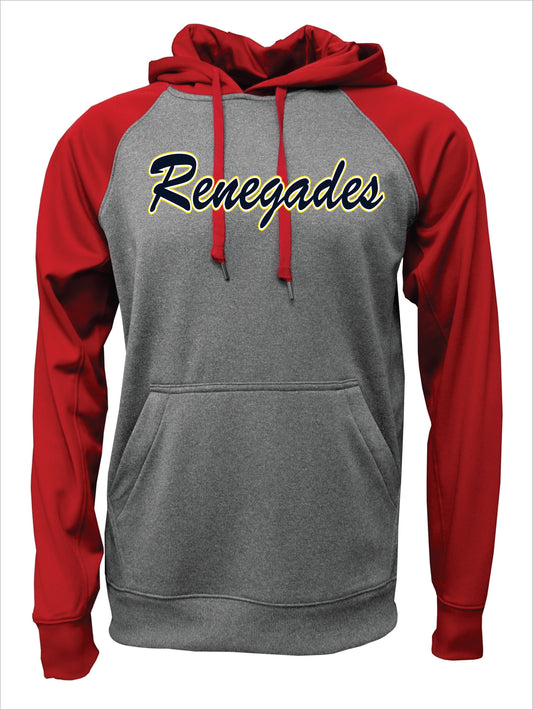 Renegades Baseball Raglan Polyester Hoodie