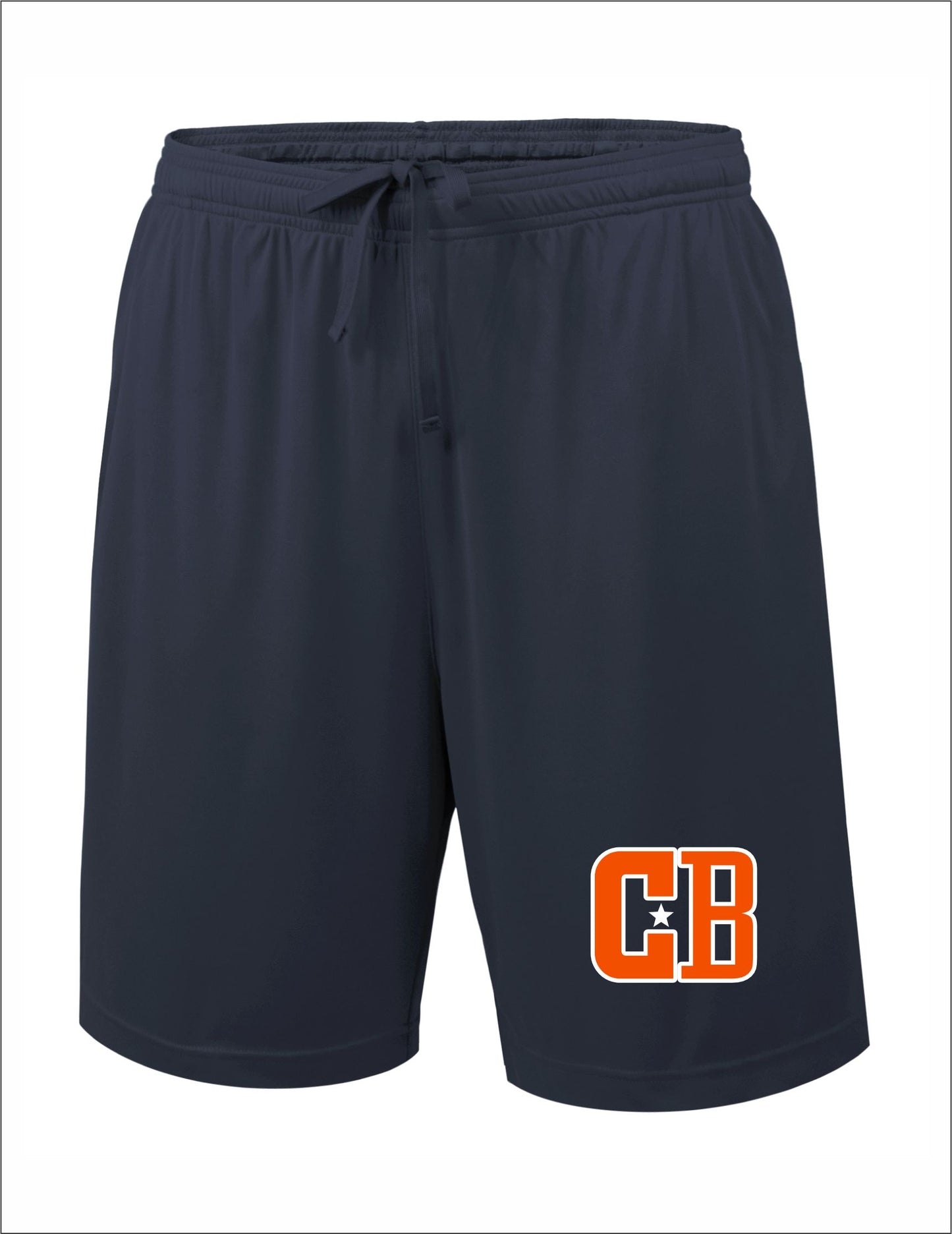 Cruz Baseball Embroidered Drawstring Shorts