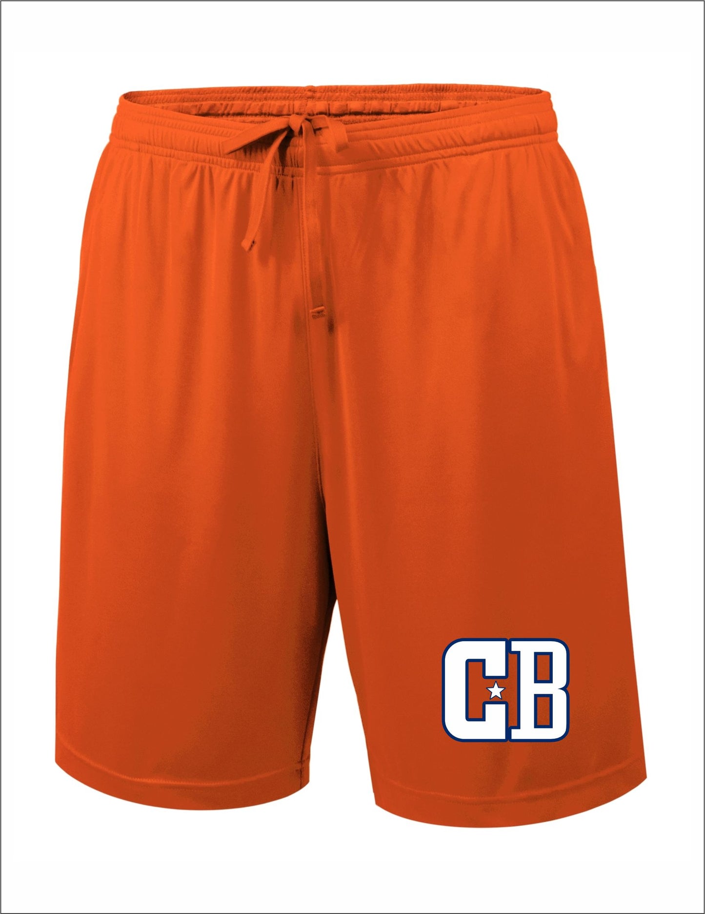 Cruz Baseball Embroidered Drawstring Shorts