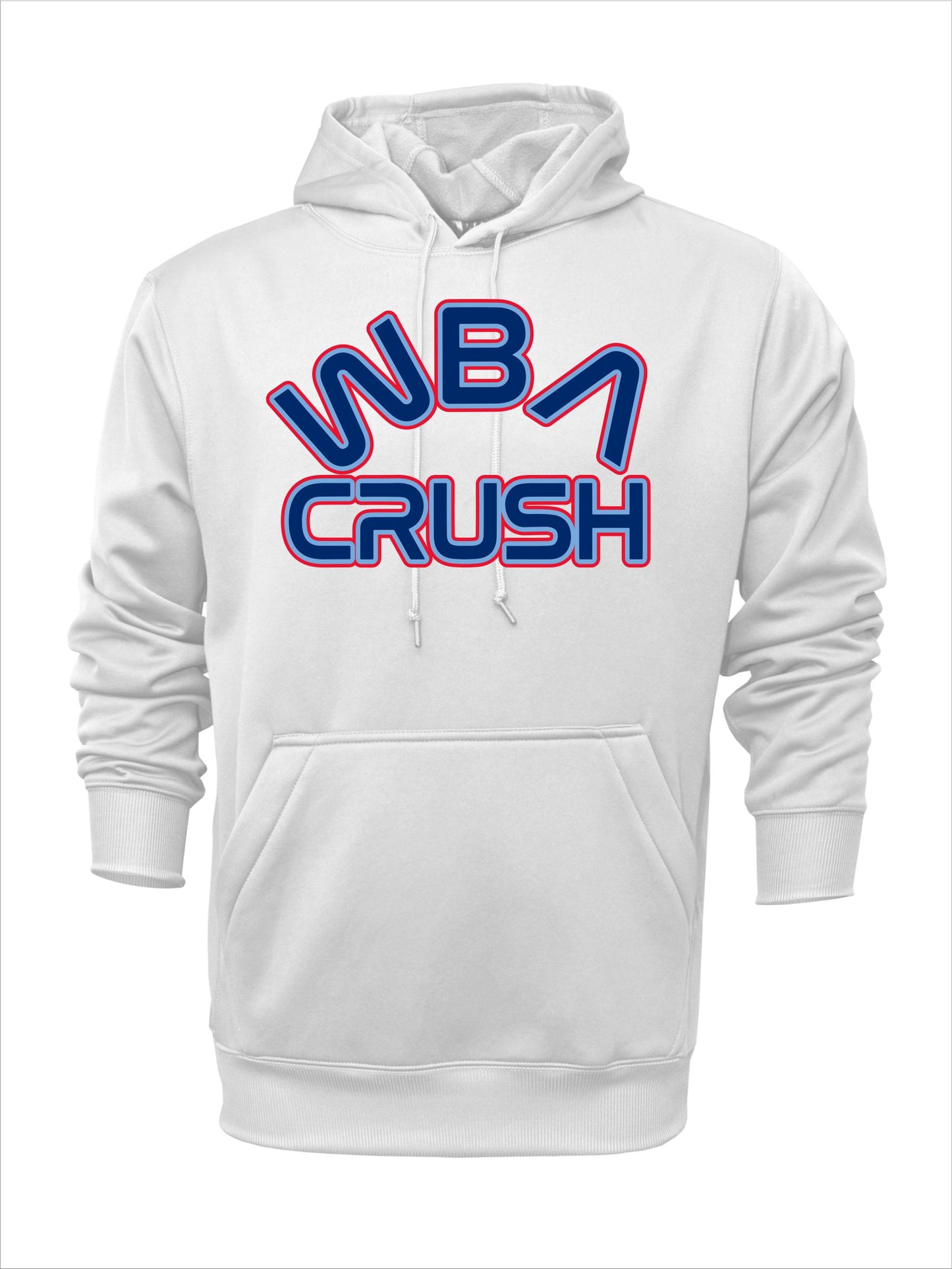 WBA Crush Baseball Polyester Hoodie
