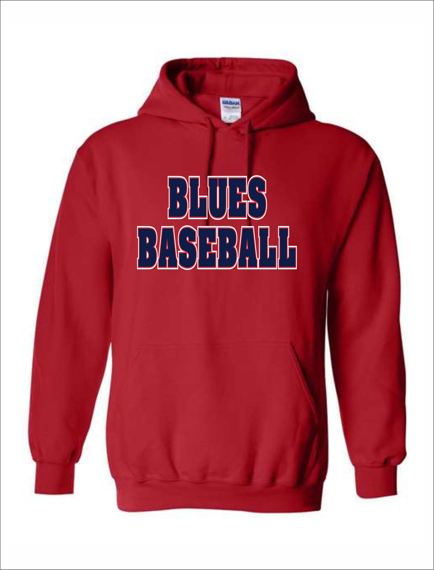 TX BLUES COTTON HOODIE