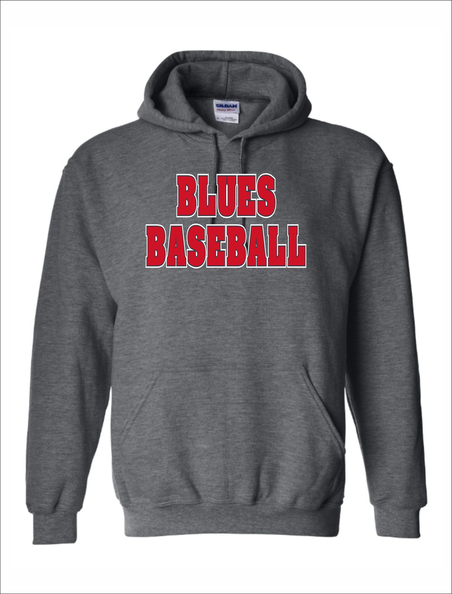TX BLUES COTTON HOODIE