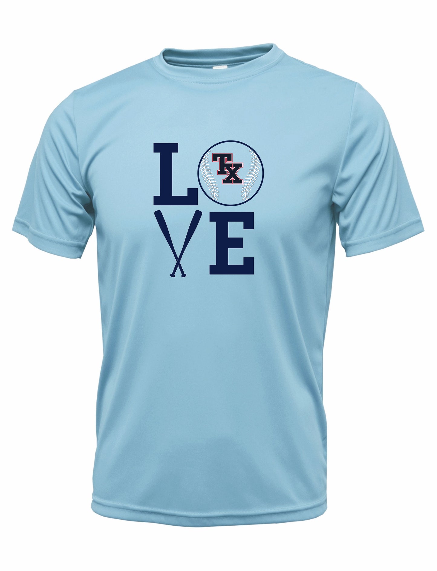 TX BLUES COTTON "LOVE" TEE