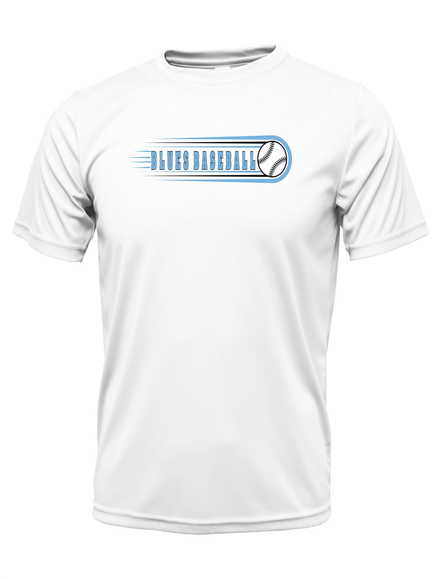 TX BLUES COTTON BASEBALL TEE
