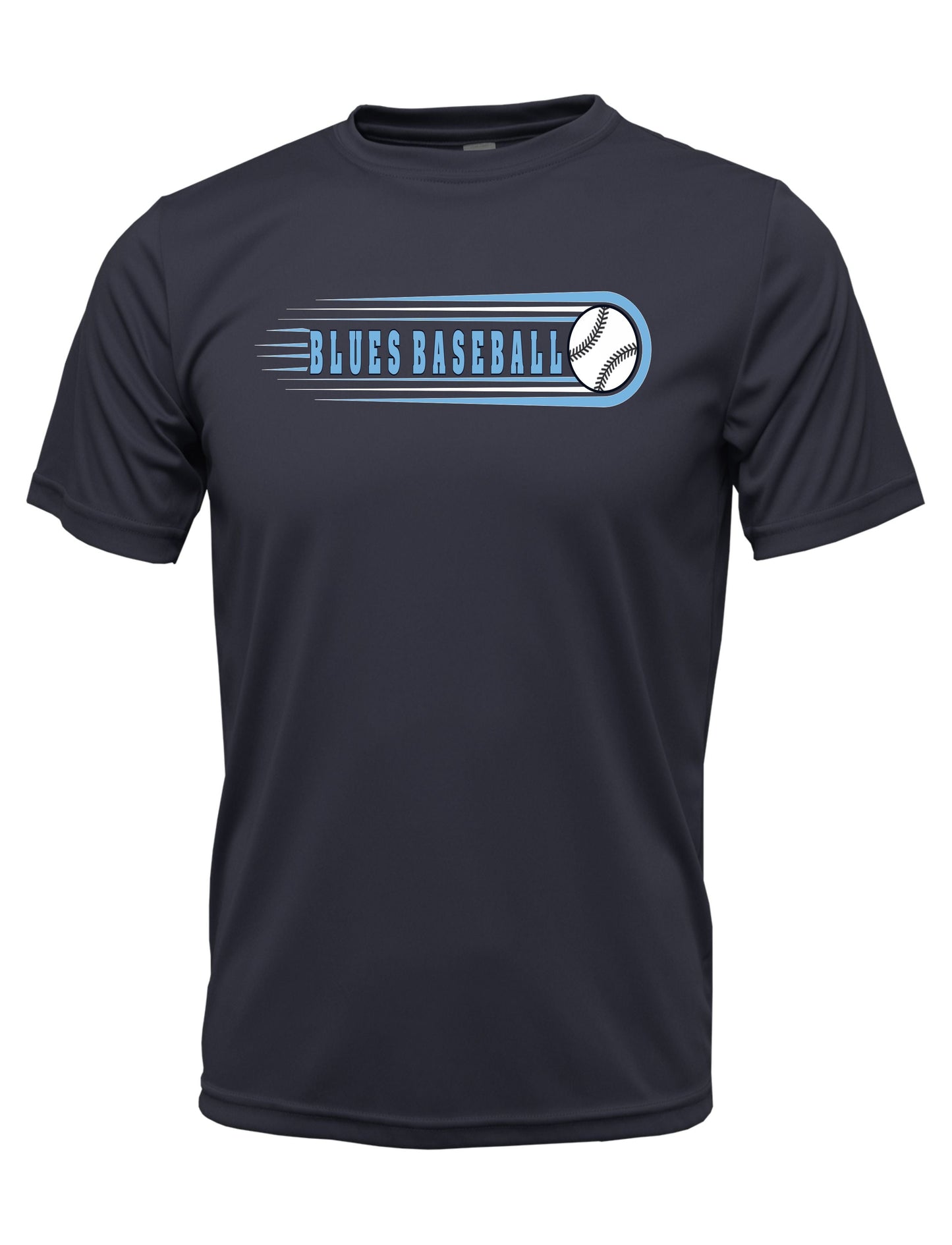 TX BLUES COTTON BASEBALL TEE