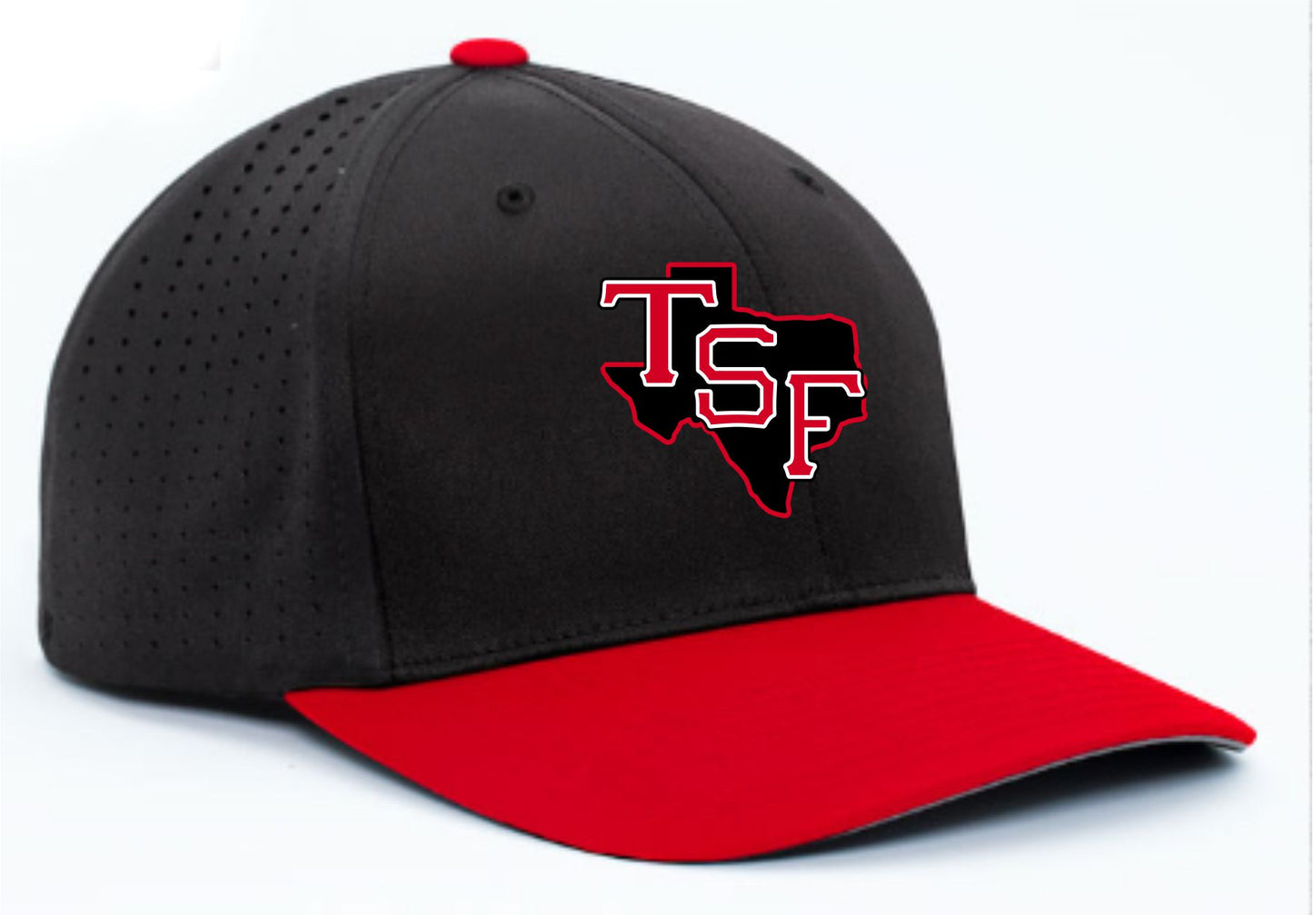 TSF HAT BLACK/RED
