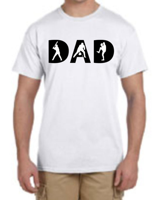 Baseball Dad Cotton T-Shirt