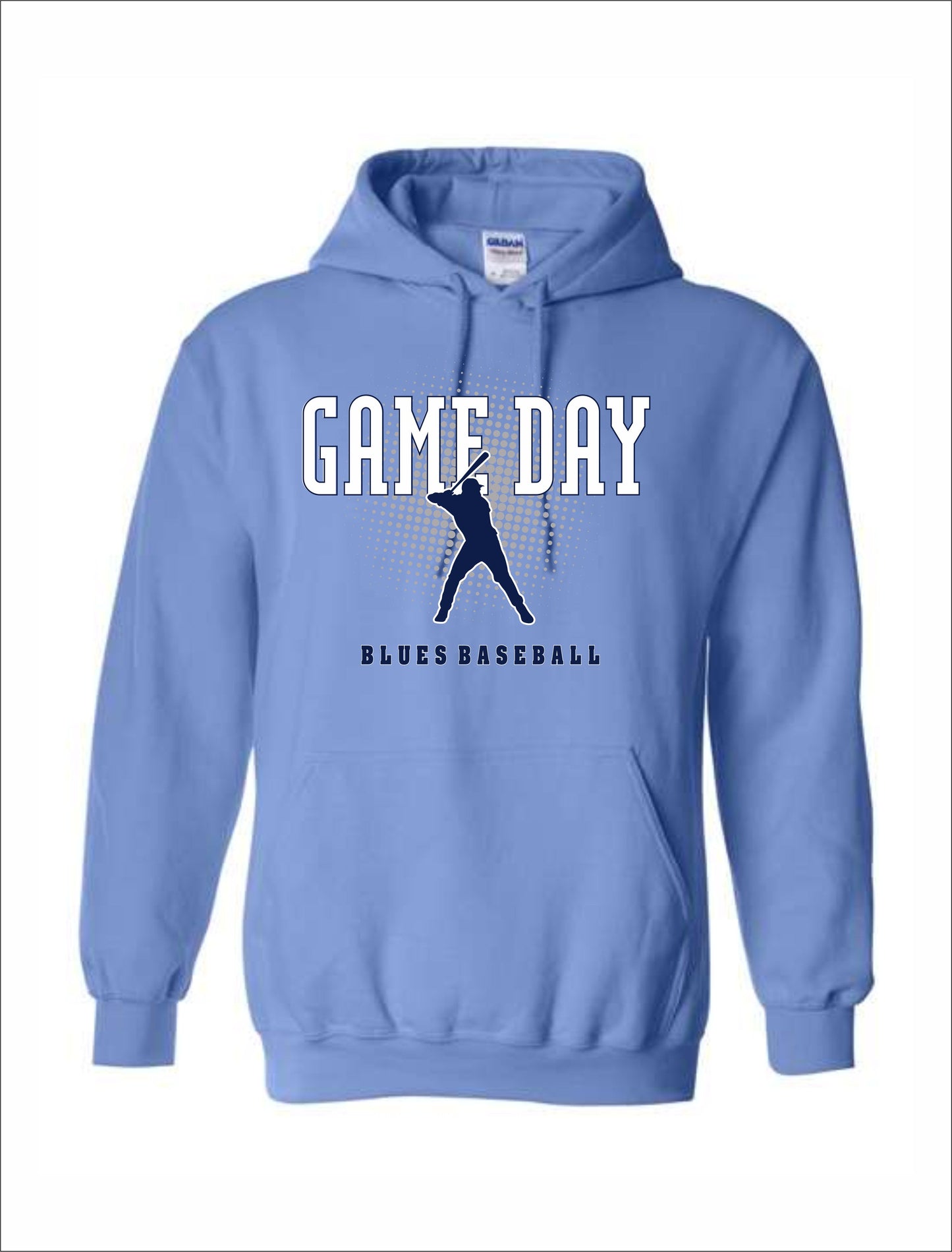 TX BLUES "GAME DAY" COTTON HOODIE