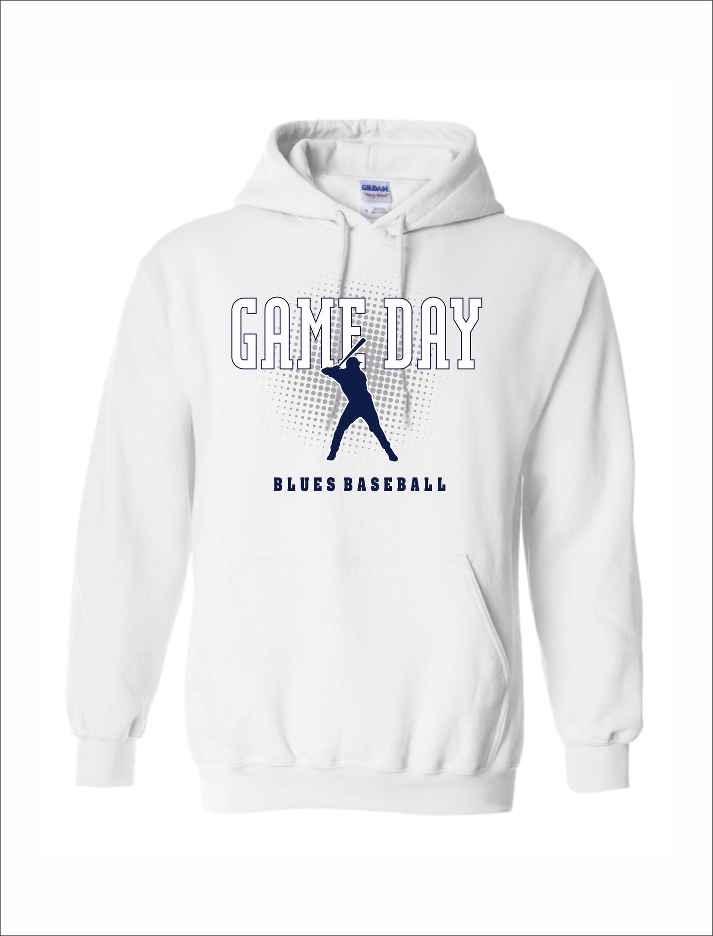 TX BLUES "GAME DAY" COTTON HOODIE