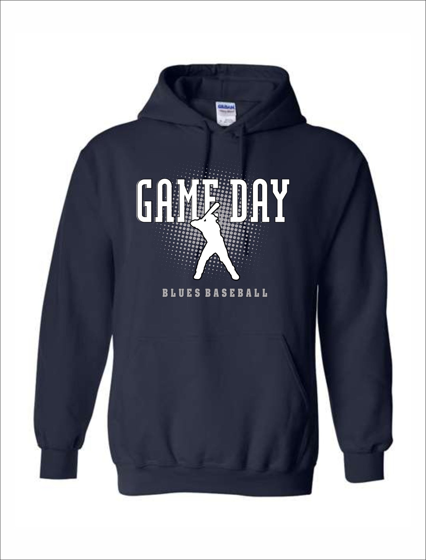 TX BLUES "GAME DAY" COTTON HOODIE
