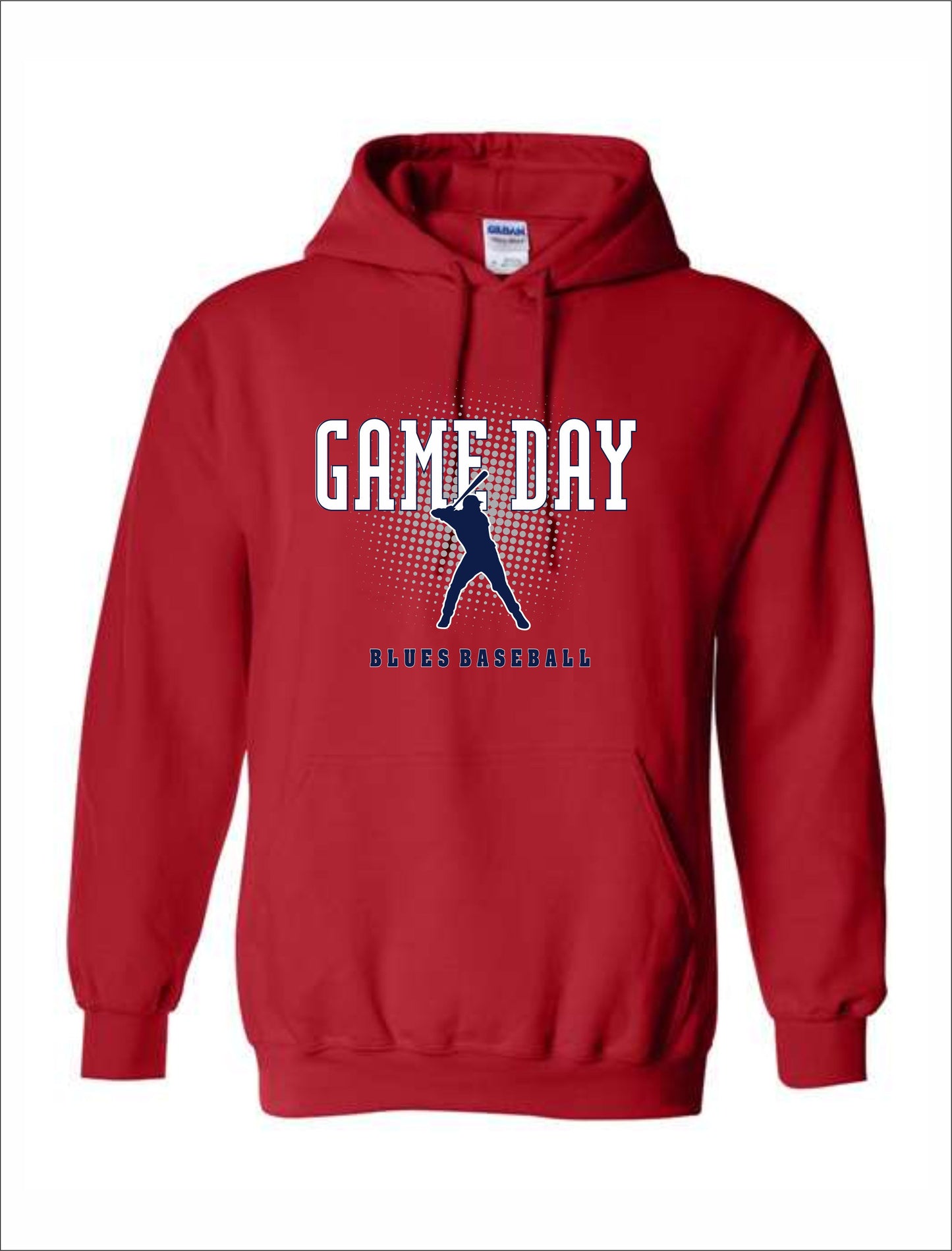 TX BLUES "GAME DAY" COTTON HOODIE