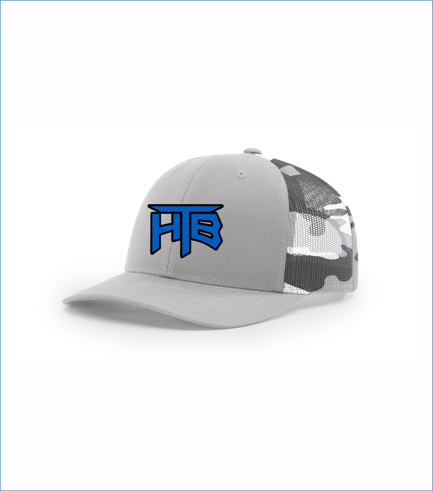 HTB Trucker Hat with Embroidered Logo