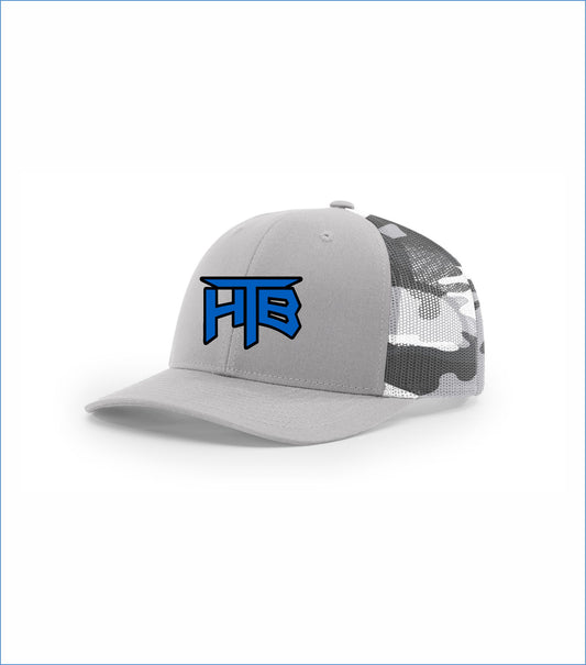 HTB Trucker Hat with Embroidered Logo