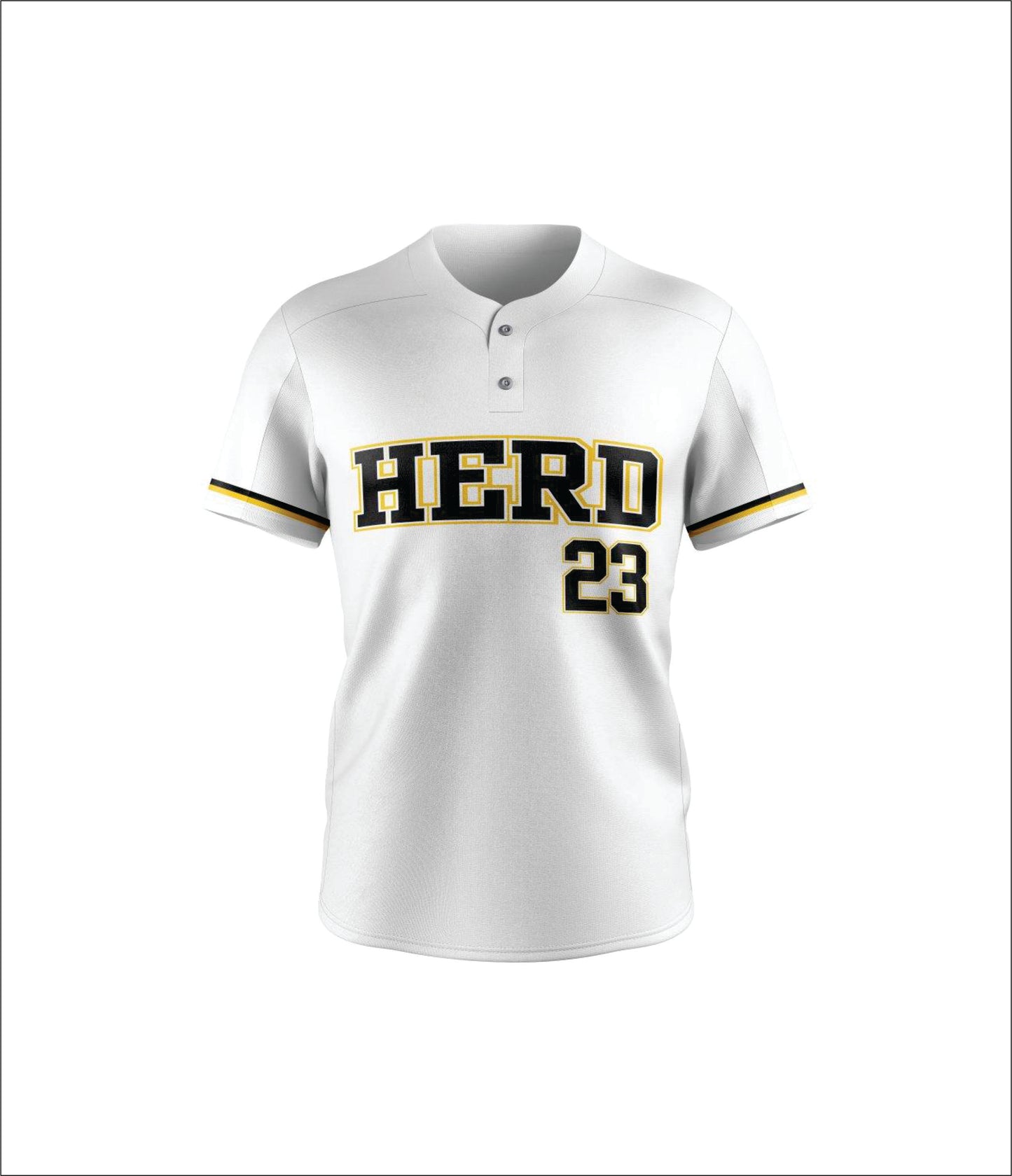 HERD Baseball Two Button Jersey