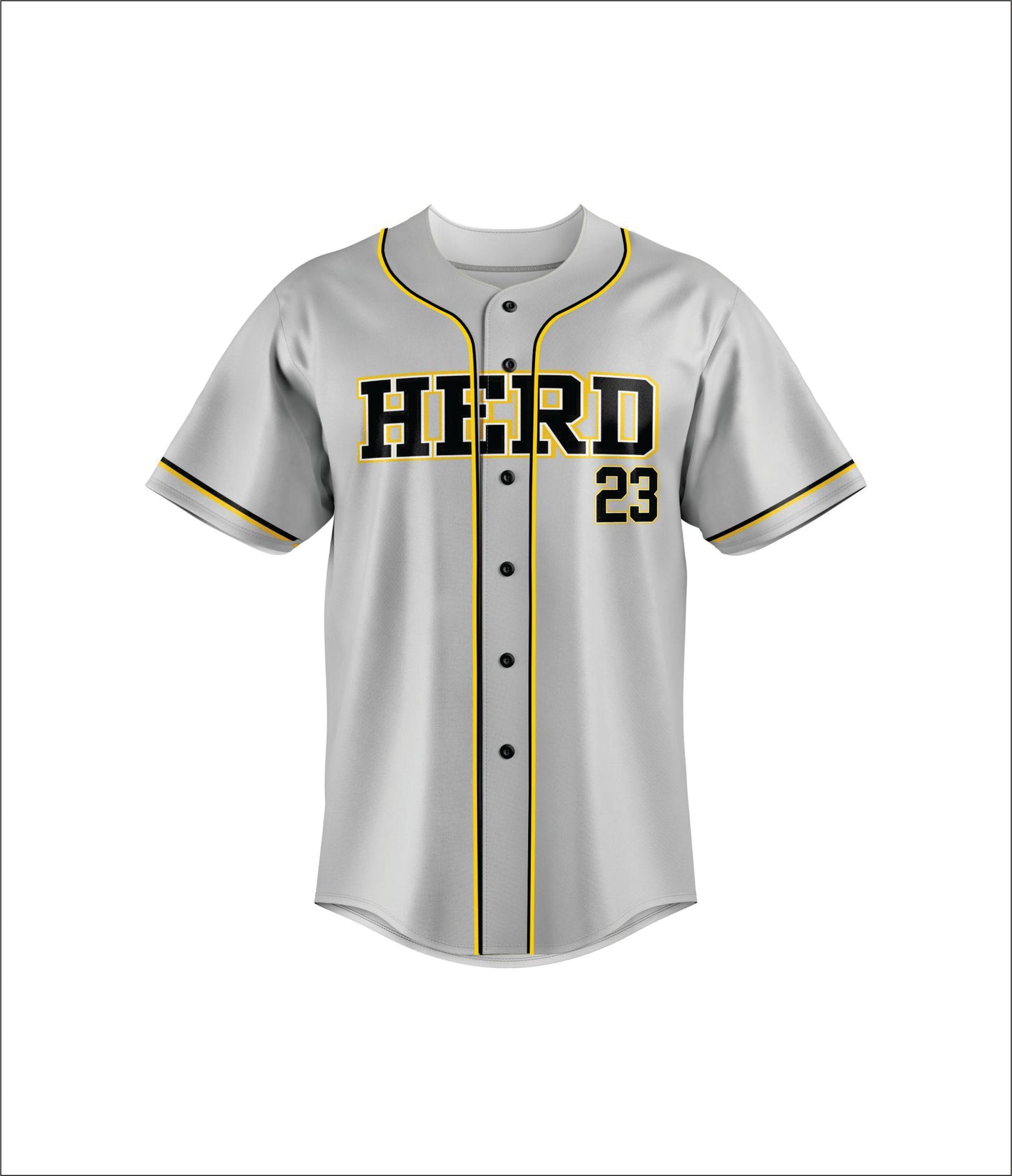 HERD Baseball Full Button Jersey