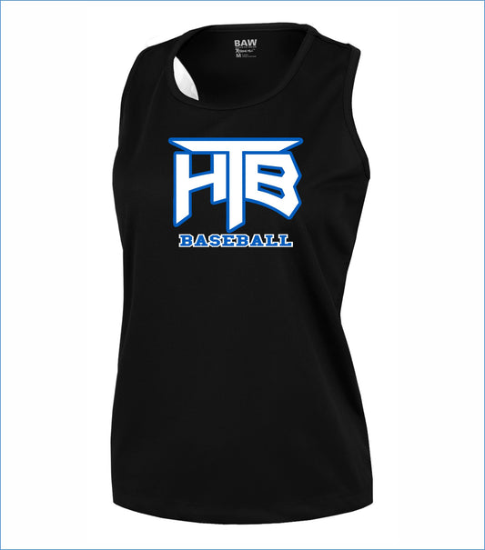 HTB Baseball Ladies Racerback Tank