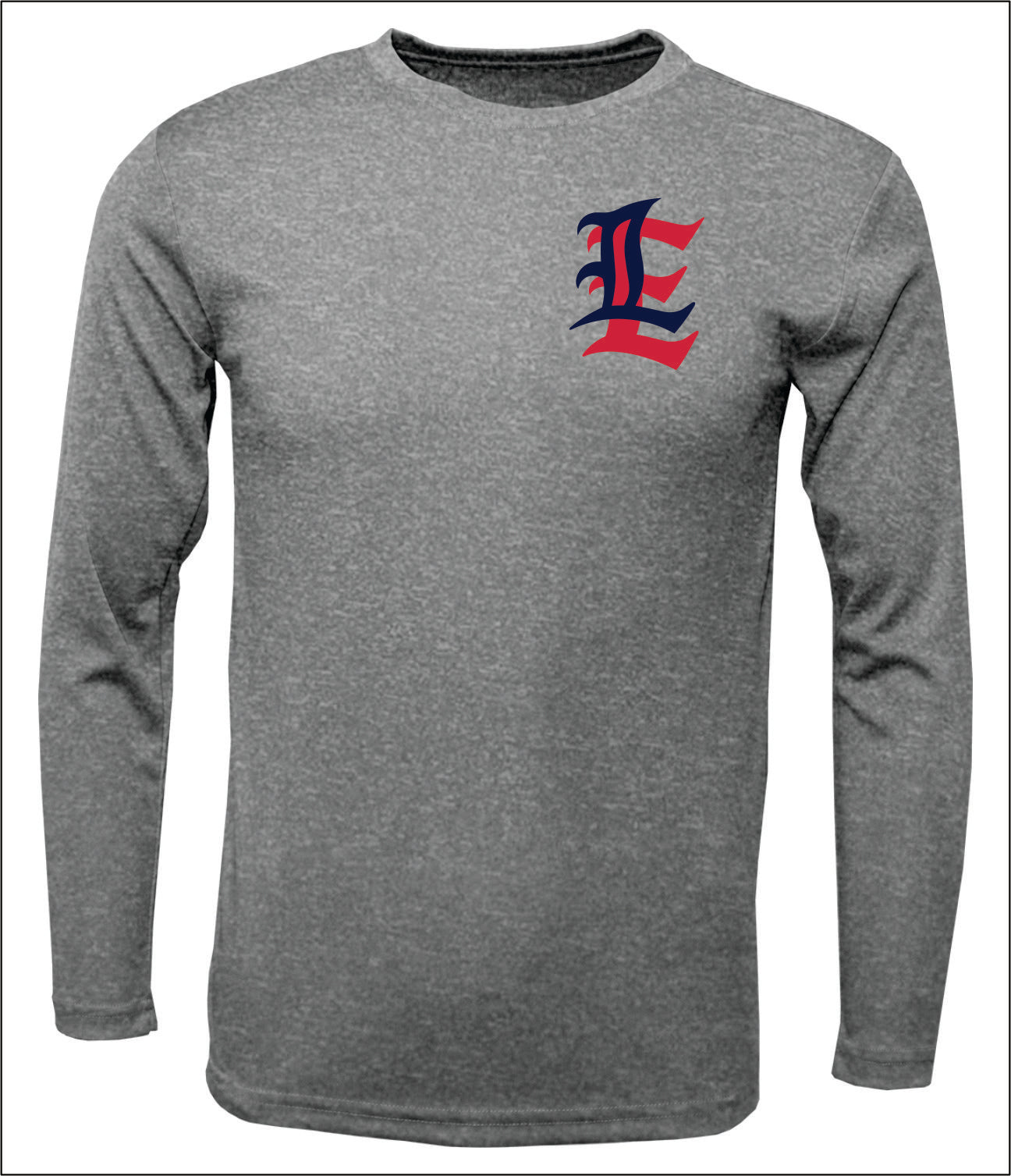 LAMAR ELITE LONG-SLEEVE COTTON TEE - LEFT CHEST LOGO