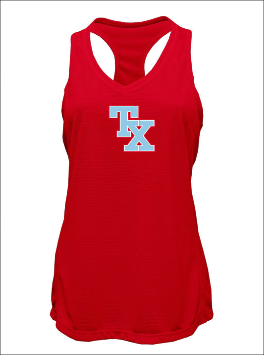 TX BLUES RACER BACK TANK