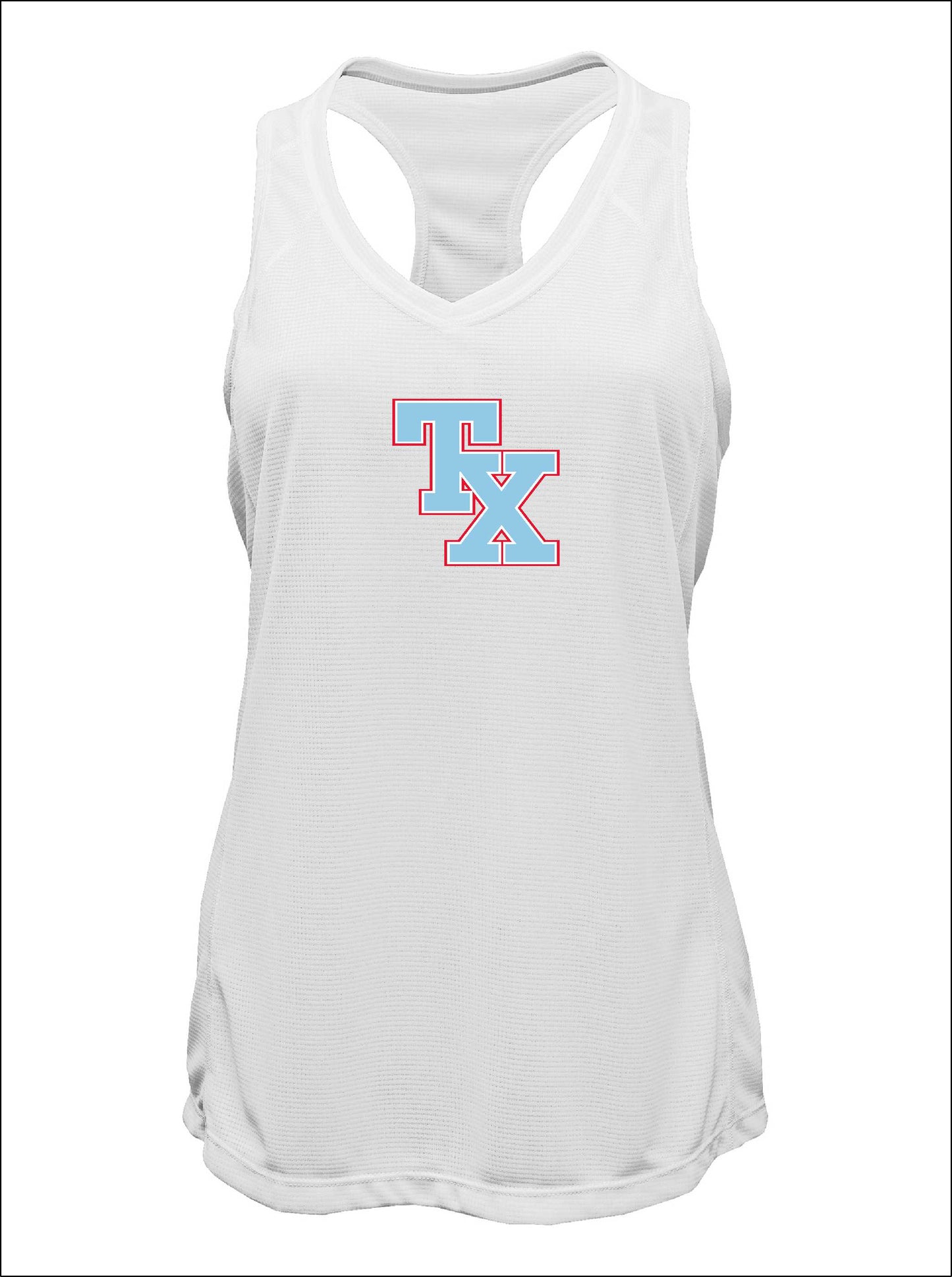 TX BLUES RACER BACK TANK