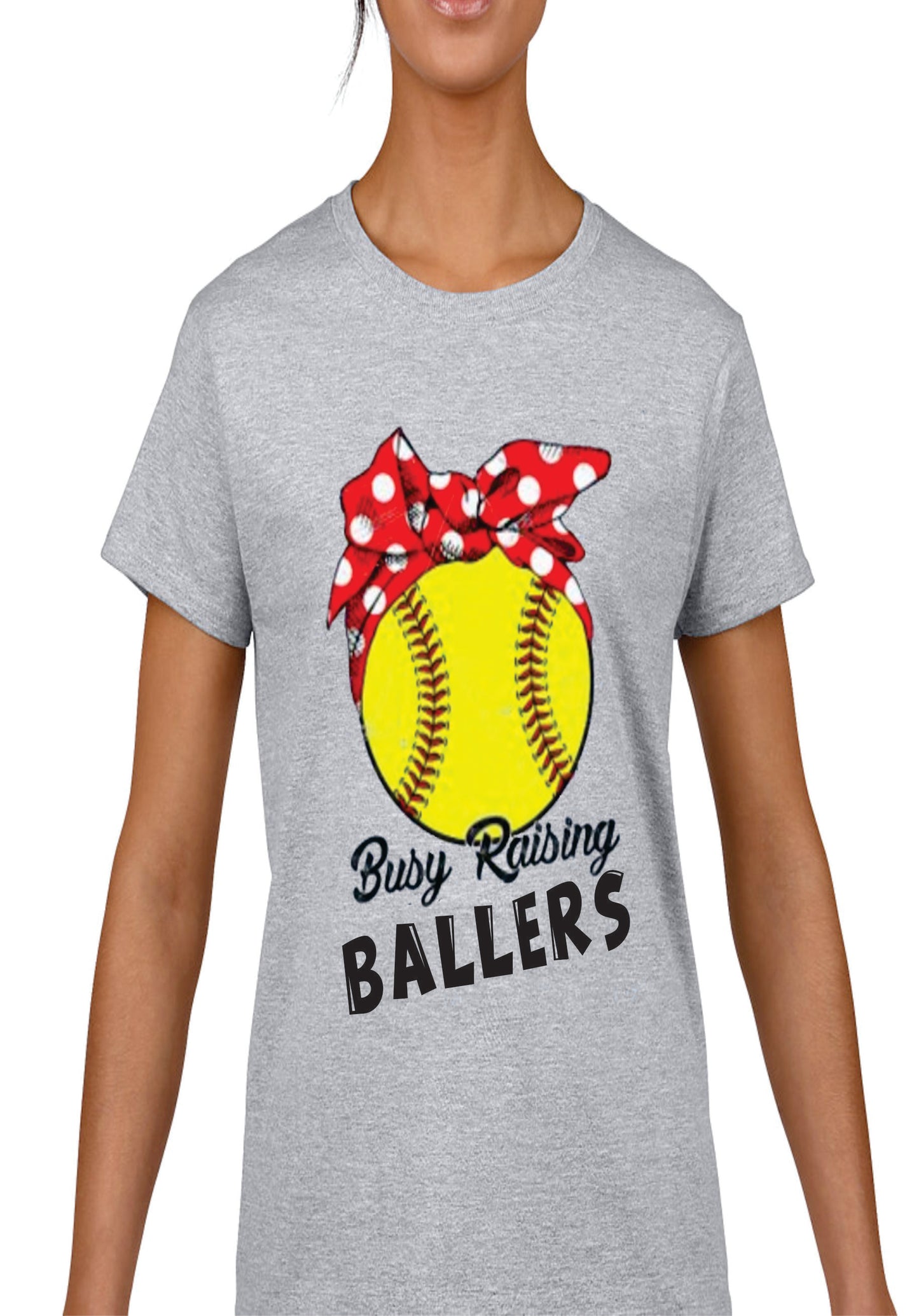 Softball "Raisin' Ballers" Cotton T-Shirt
