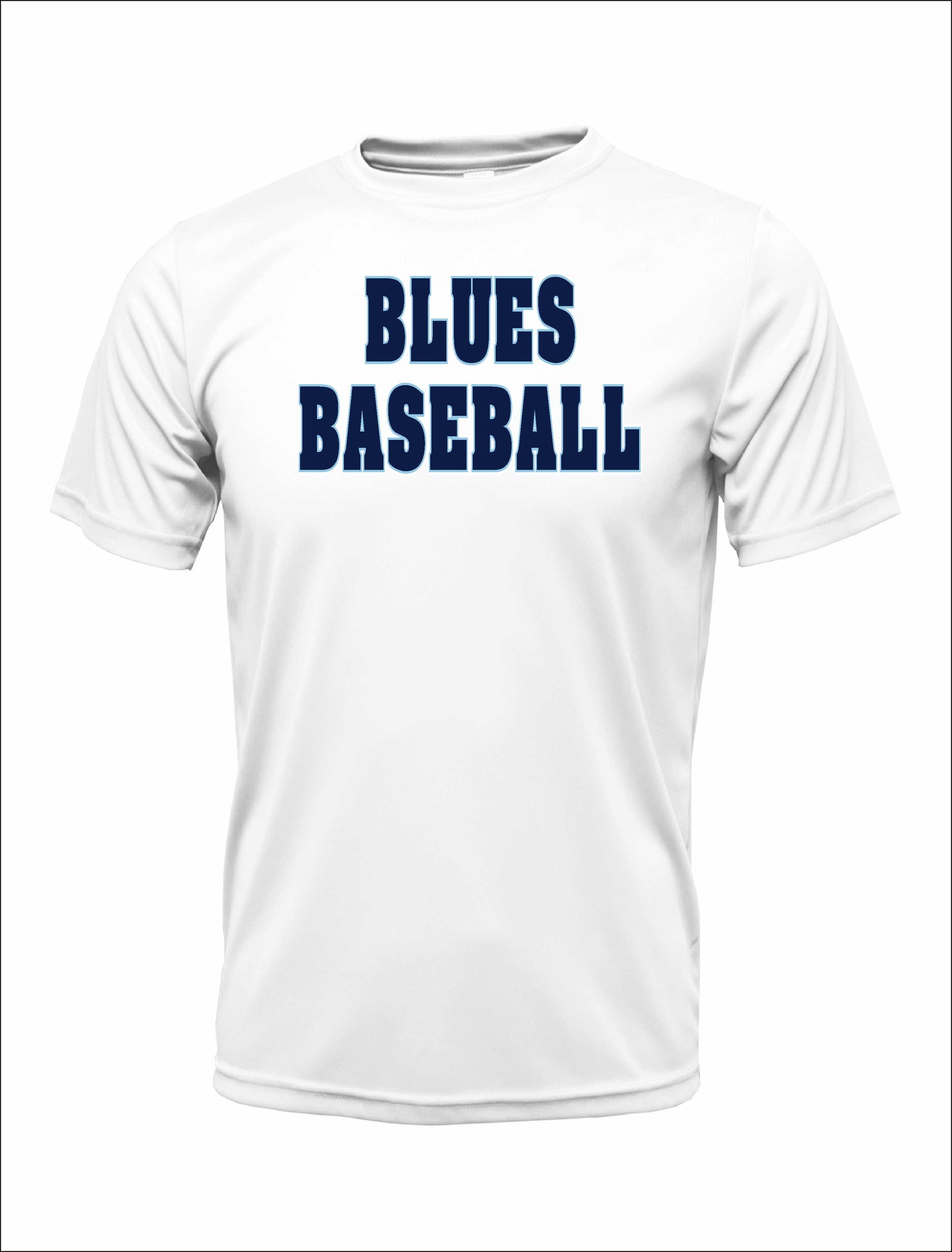 BLUES BASEBALL DRI-FIT T-SHIRT