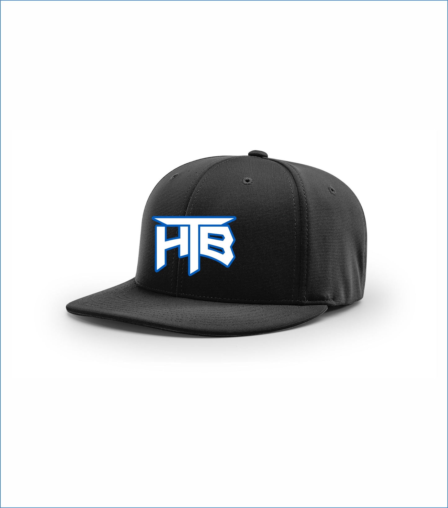 HTB Fitted Hat with Embroidered Logo