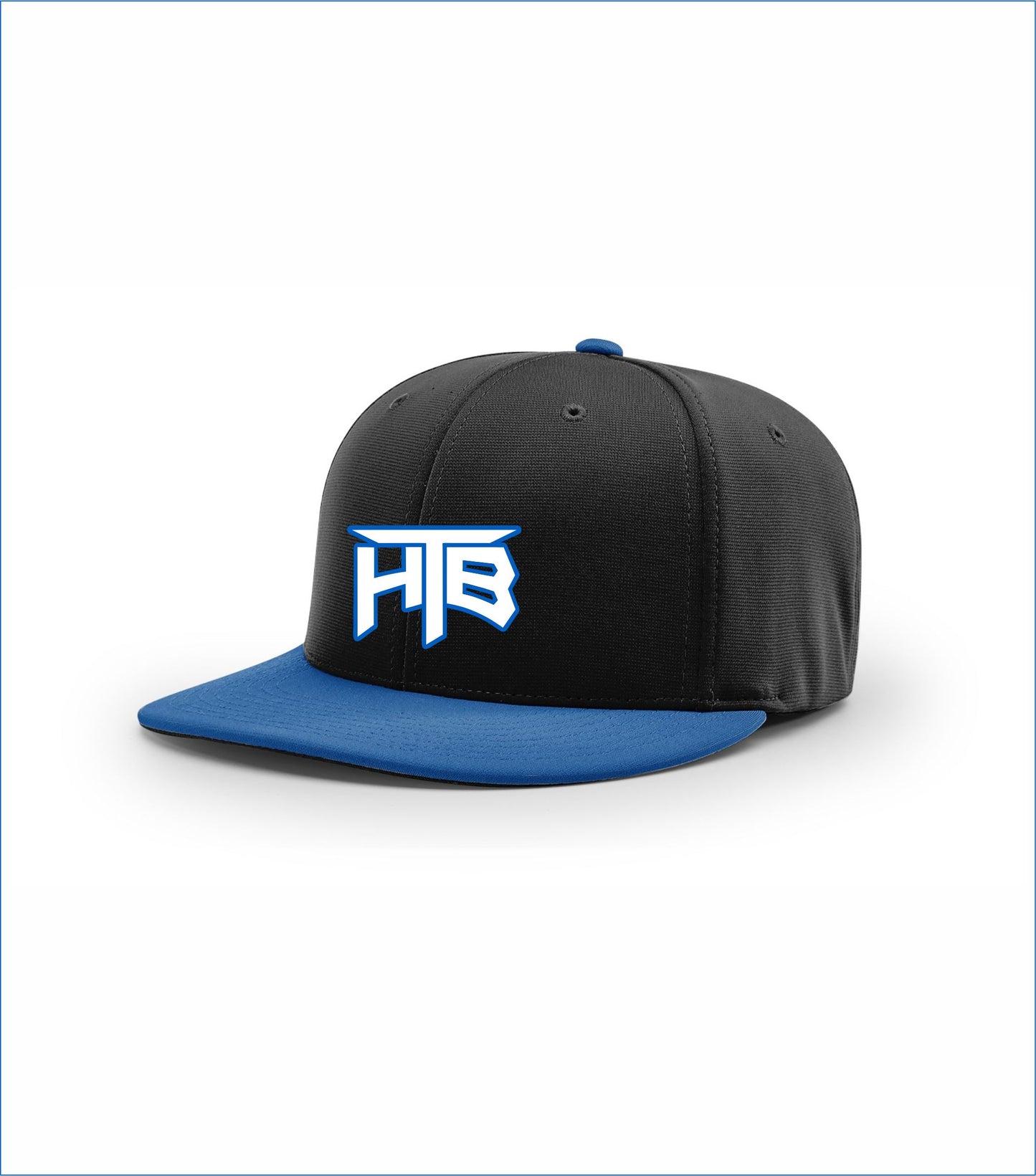 HTB Fitted Hat with Embroidered Logo