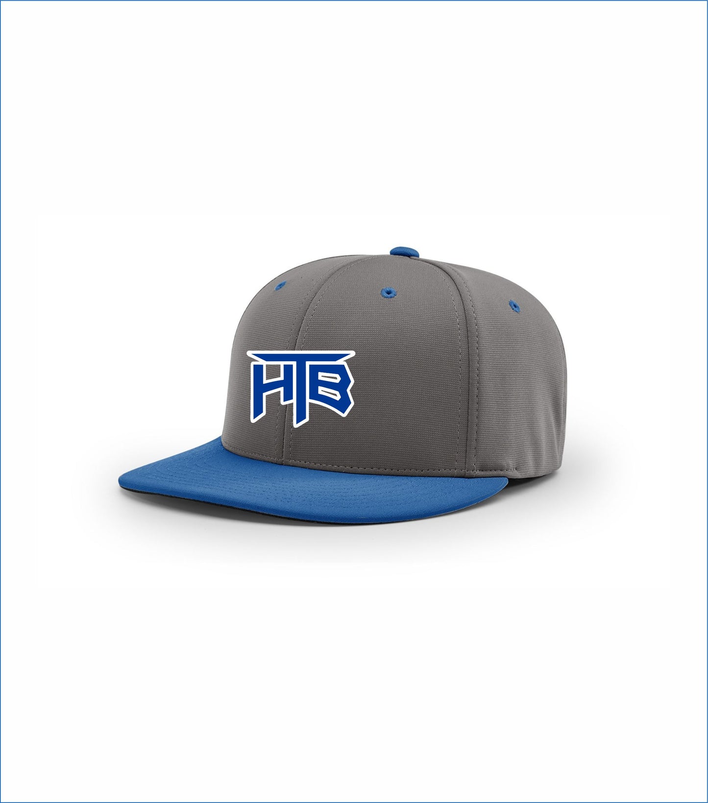 HTB Fitted Hat with Embroidered Logo