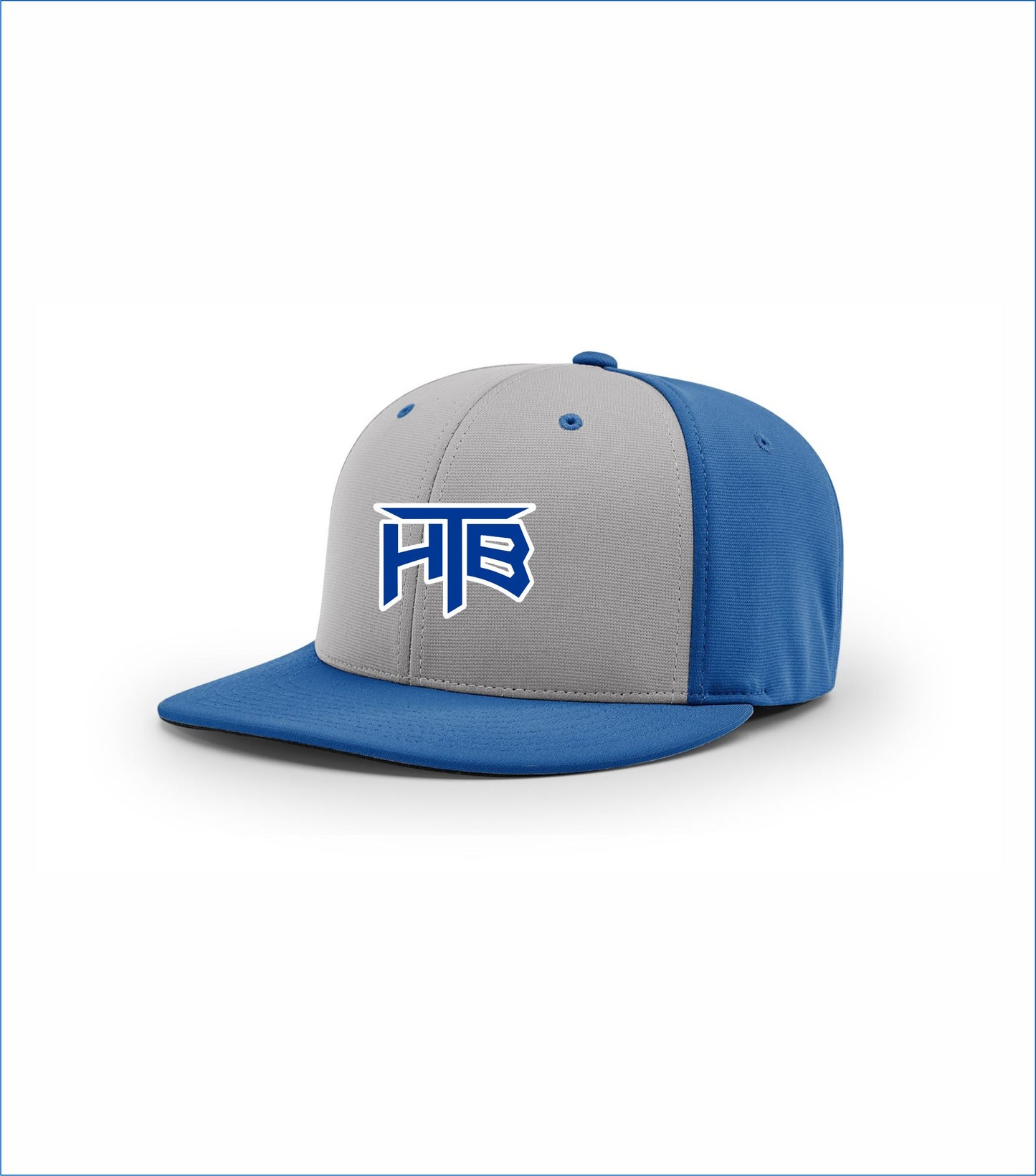 HTB Fitted Hat with Embroidered Logo