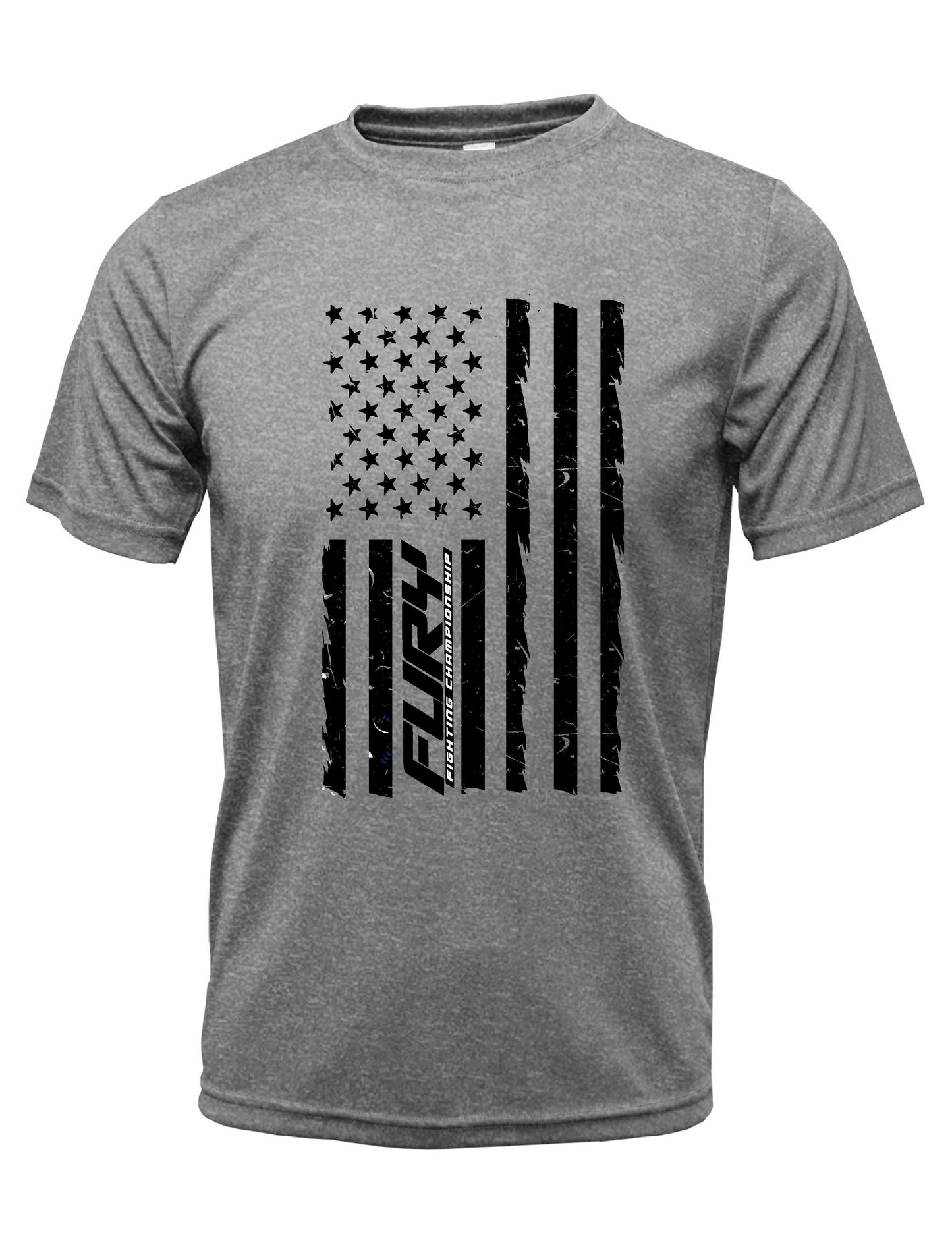 Fury Distressed Flag Dri-Fit T-shirt