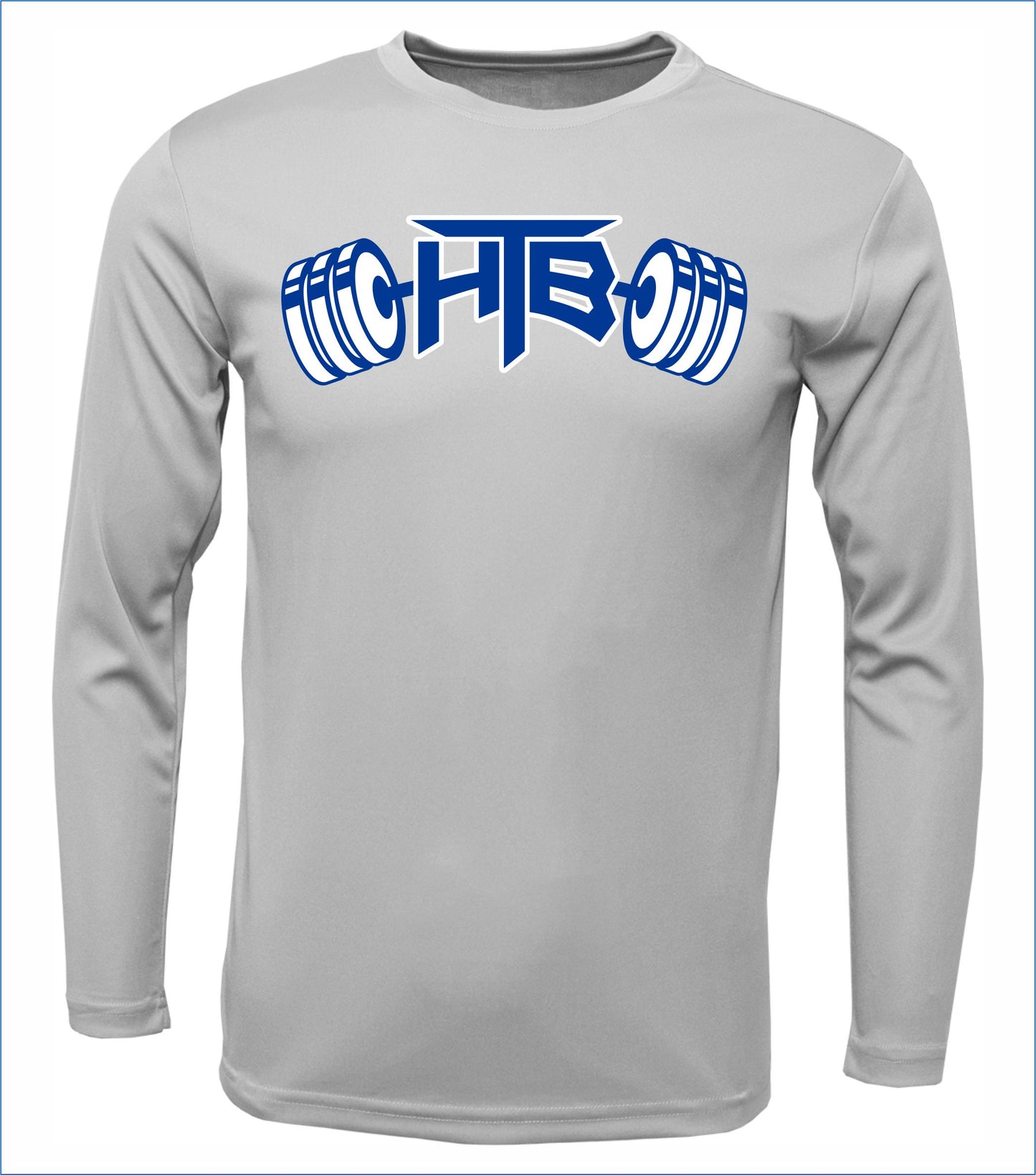 HTB Strong Design Long Sleeve Cotton Shirt
