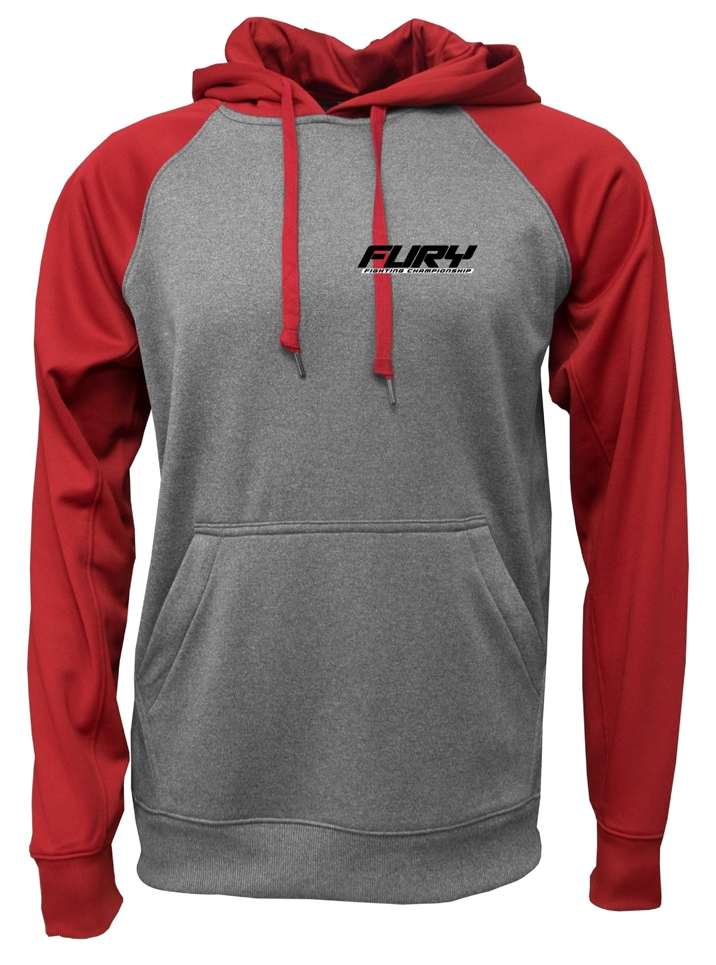 Fury Embroidered Raglan Hooded Fleece