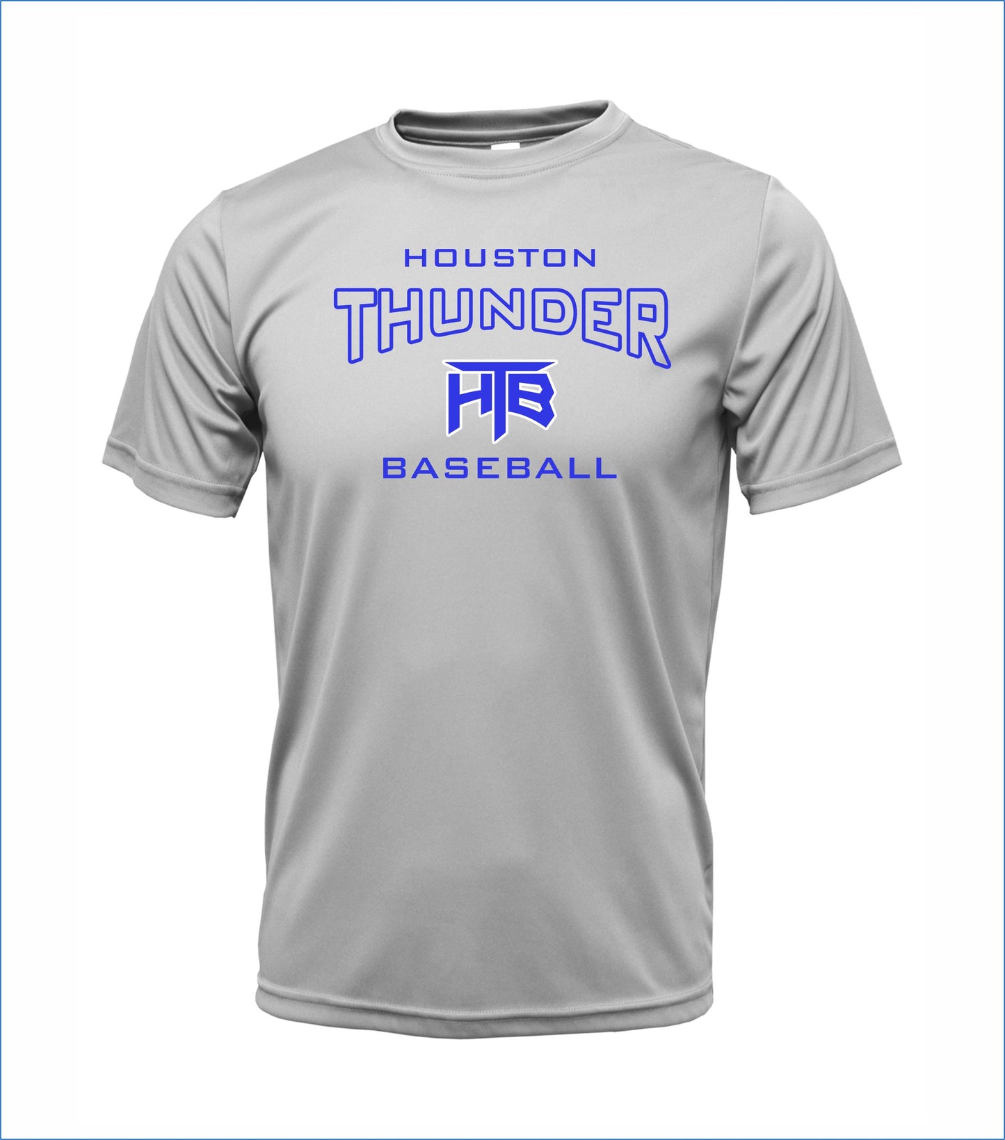 Houston Thunder Baseball Short Sleeve Cotton T-Shirt