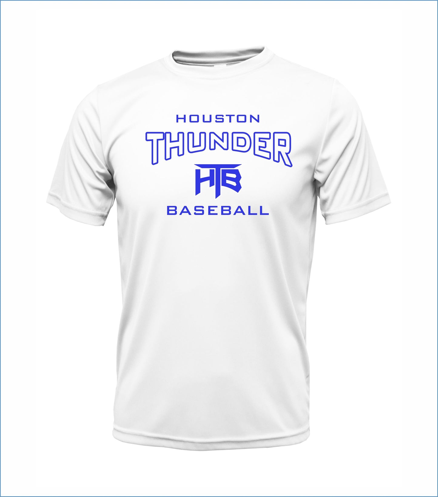 Houston Thunder Baseball Short Sleeve Cotton T-Shirt