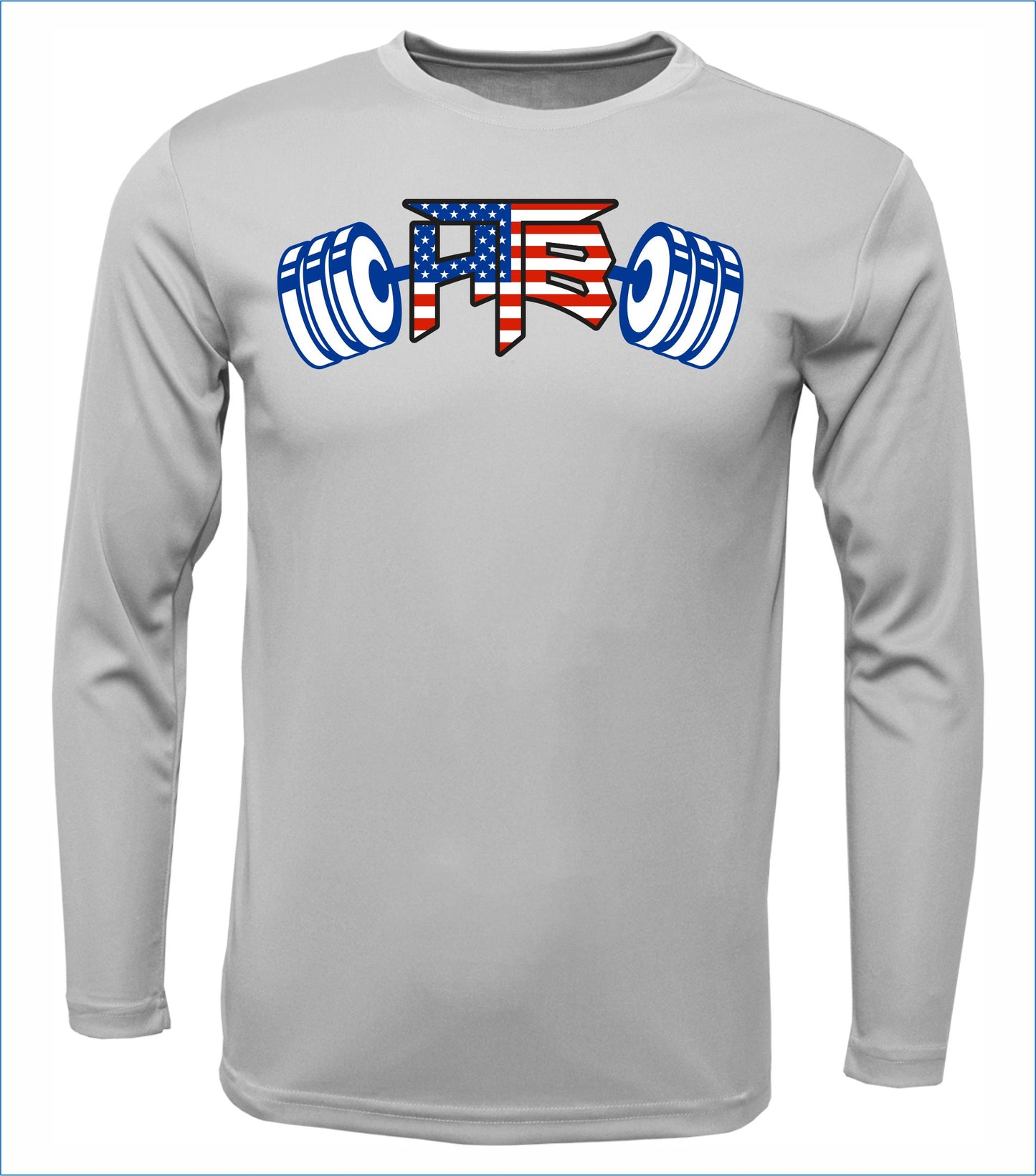 HTB USA Design Long Sleeve Cotton Shirt
