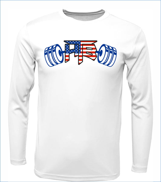 HTB USA Design Long Sleeve Cotton Shirt