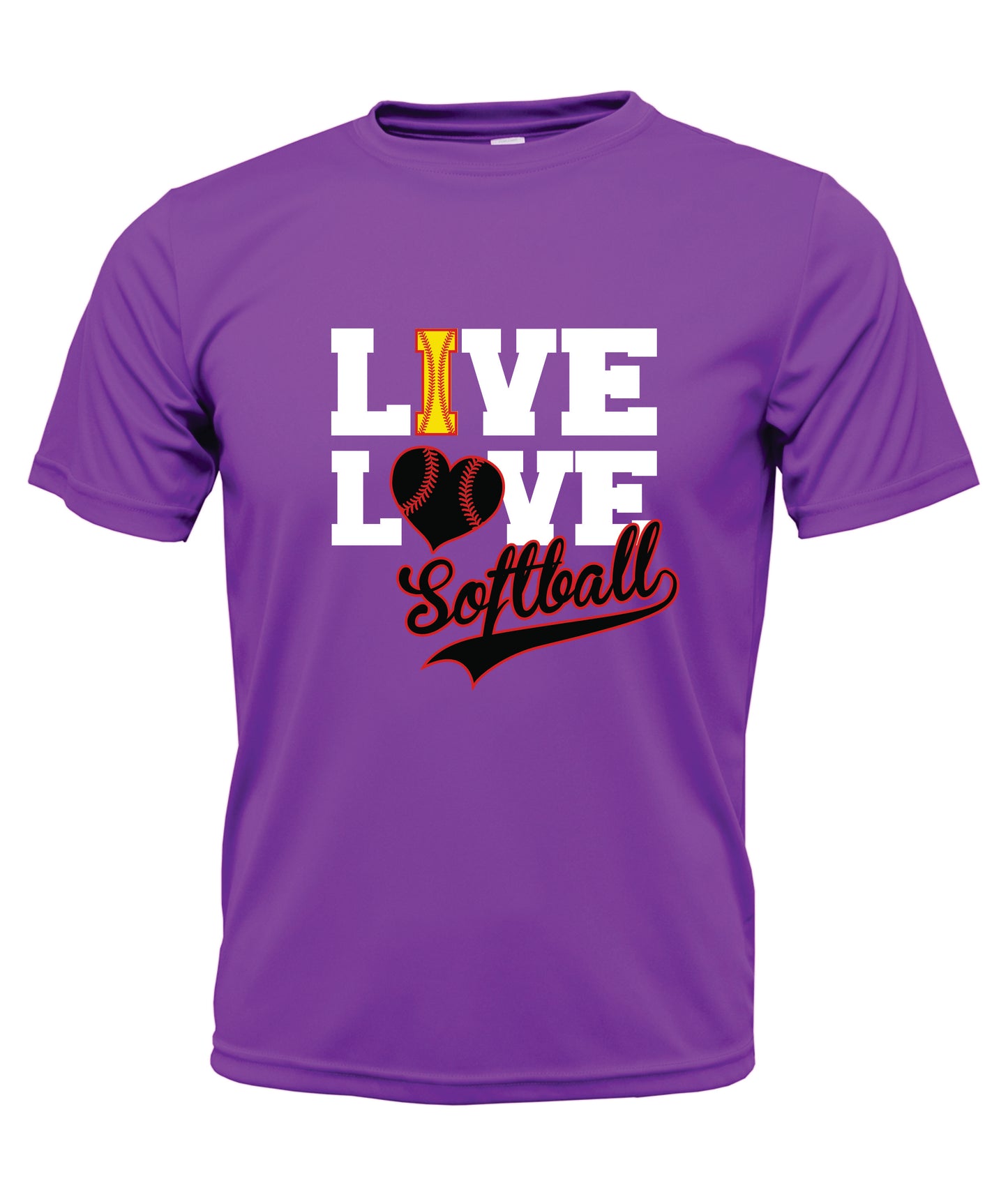 Heart Stitch Short Sleeve Dri-fit T-Shirt
