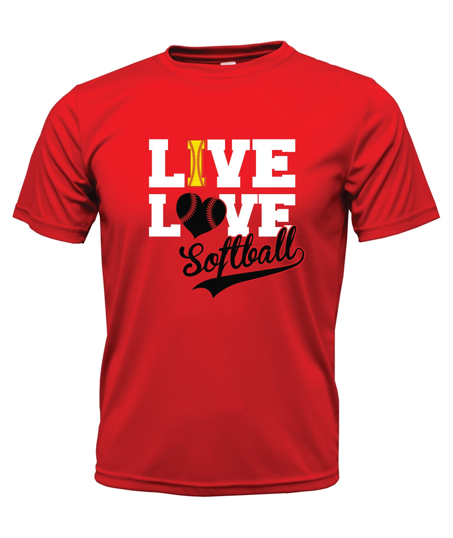 Heart Stitch Short Sleeve Dri-fit T-Shirt
